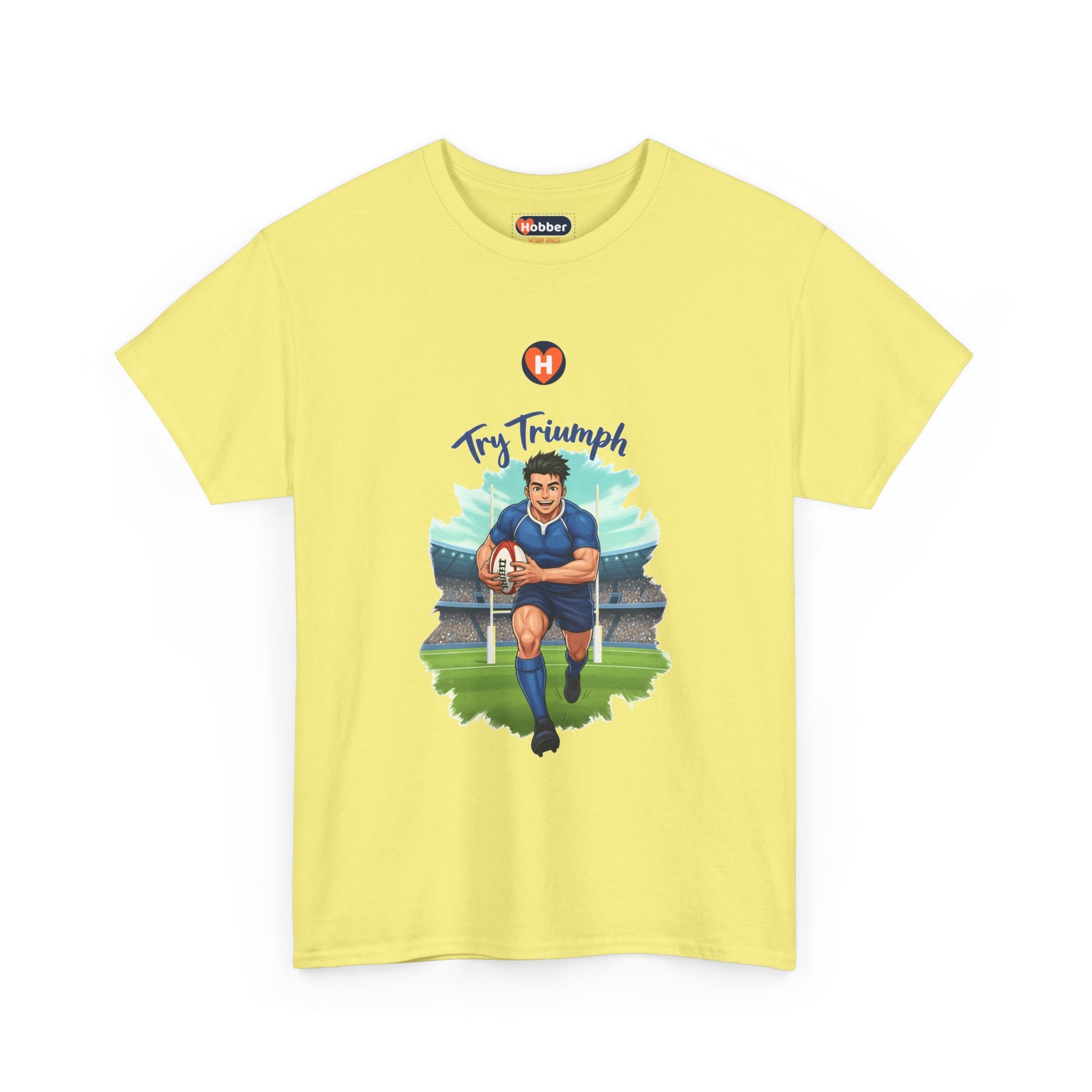 Hobber Mens Sports & Adventure T-Shirt, #24 Rugby