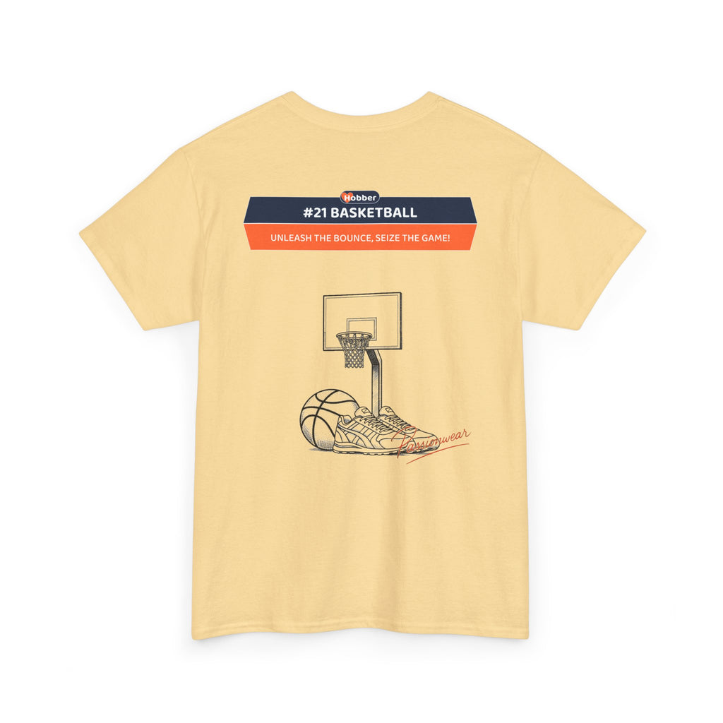 Hobber Mens Sports & Adventure T-Shirt, #21 Basketball
