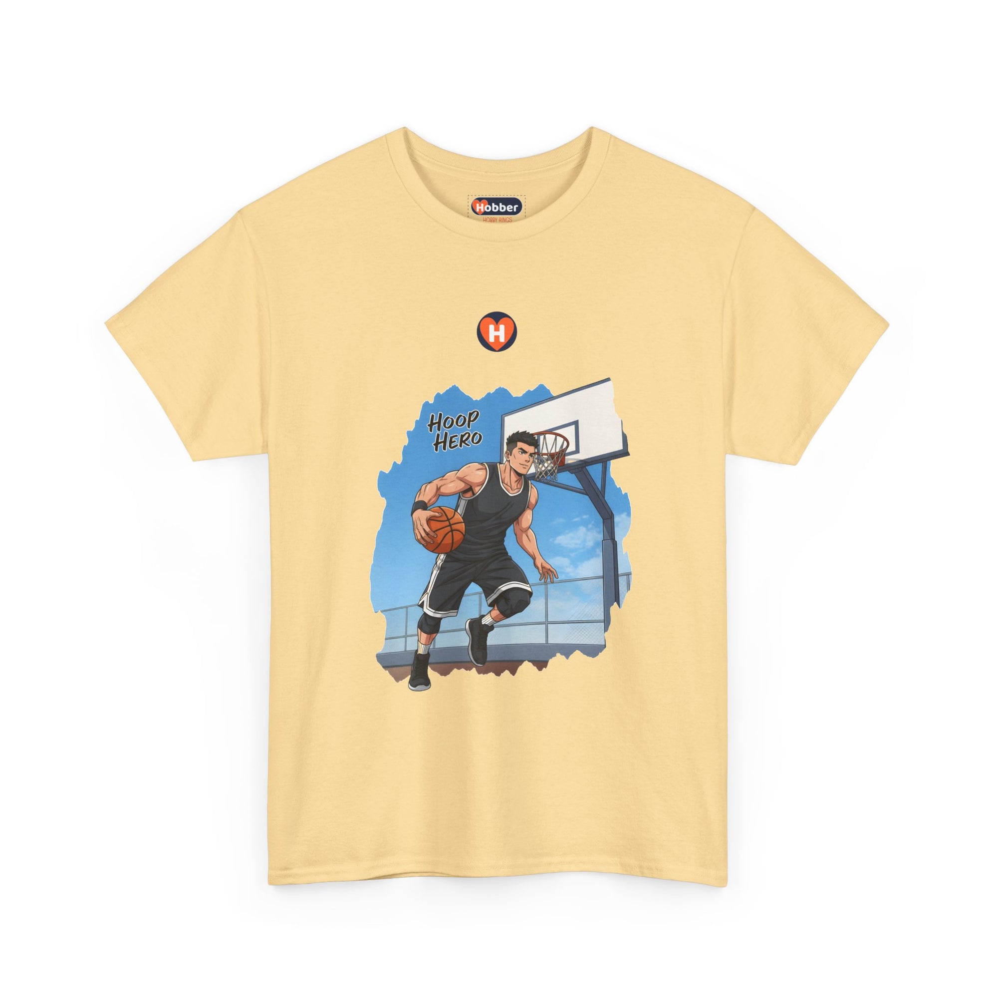 Hobber Mens Sports & Adventure T-Shirt, #21 Basketball