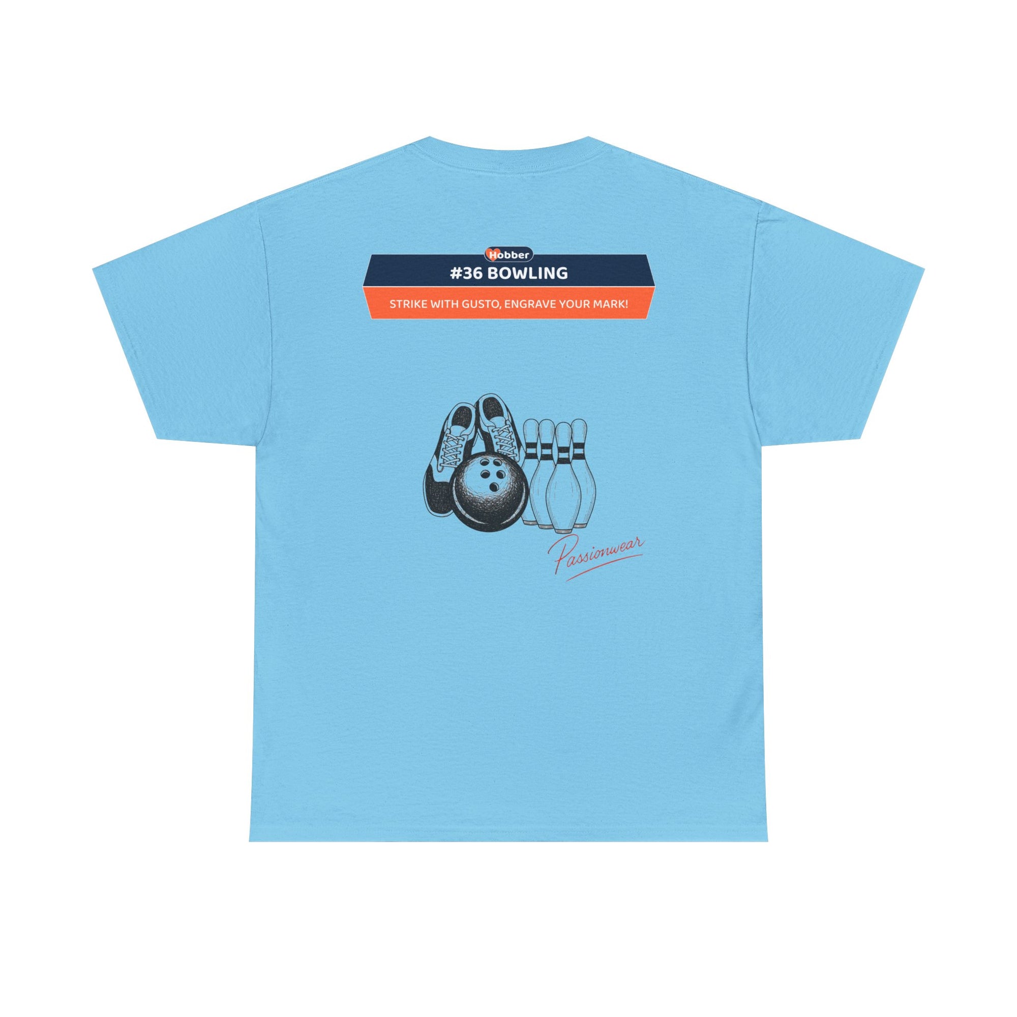 Hobber Unisex Sports & Adventure T-Shirt, #36 Bowling