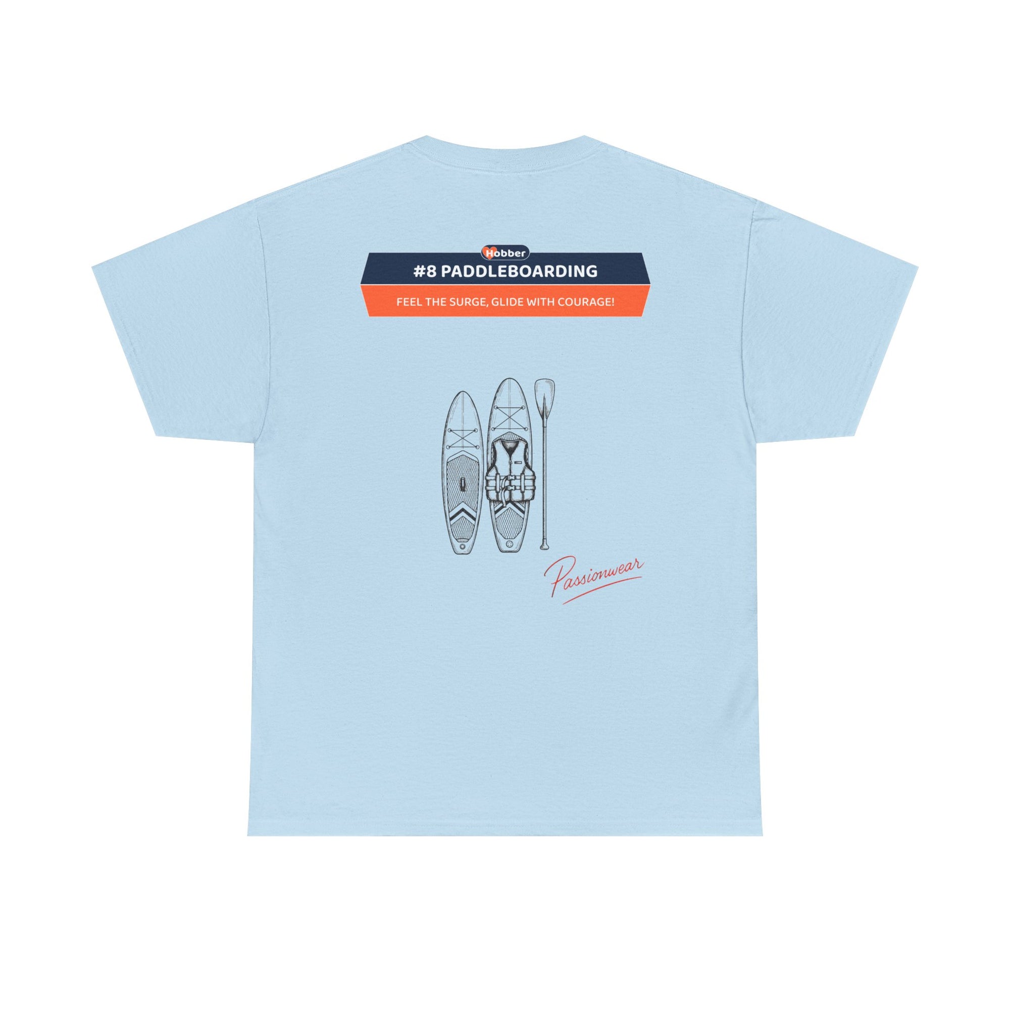 Hobber Unisex Sports & Adventure T-Shirt, #8 Paddleboarding