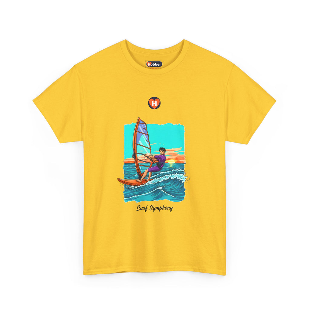 Hobber Mens Sports & Adventure T-Shirt, #13 Windsurfing