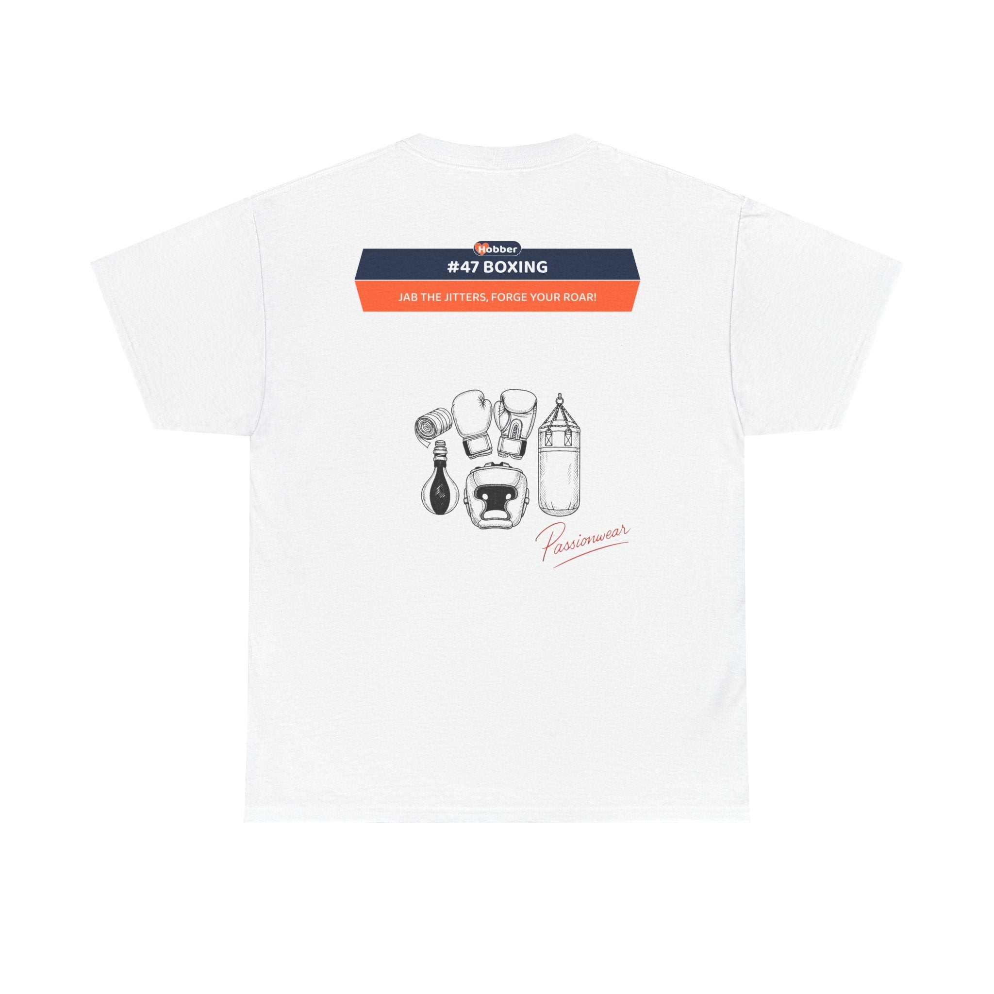 Hobber Mens Sports & Adventure T-Shirt, #47 Boxing
