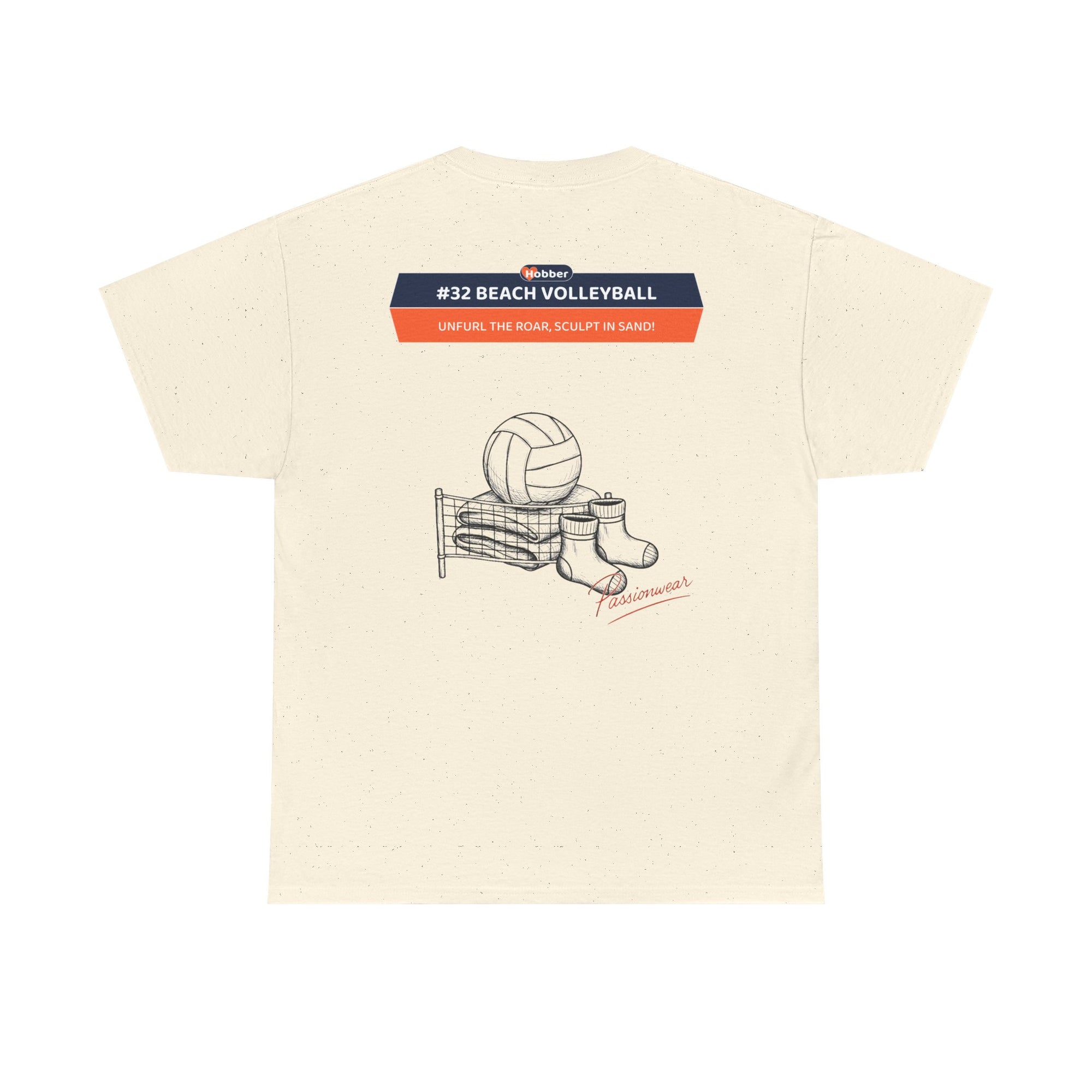 Hobber Unisex Sports & Adventure T-Shirt, #32 Beach volleyball