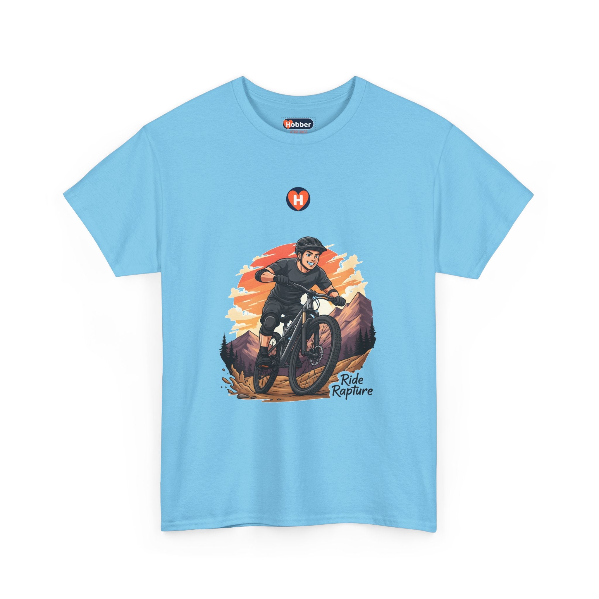 Hobber Mens Sports & Adventure T-Shirt, #4 Mountain biking