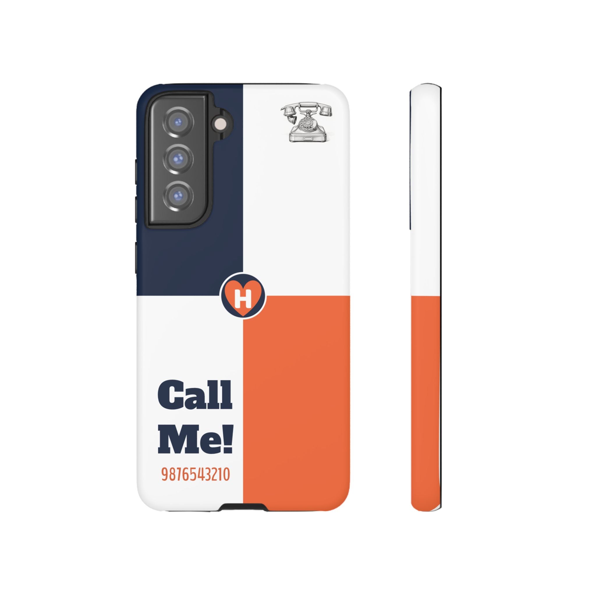 Hobber CallMe: Stylish Phone Case for Tough Protection, Customizable Cover, Durable Design