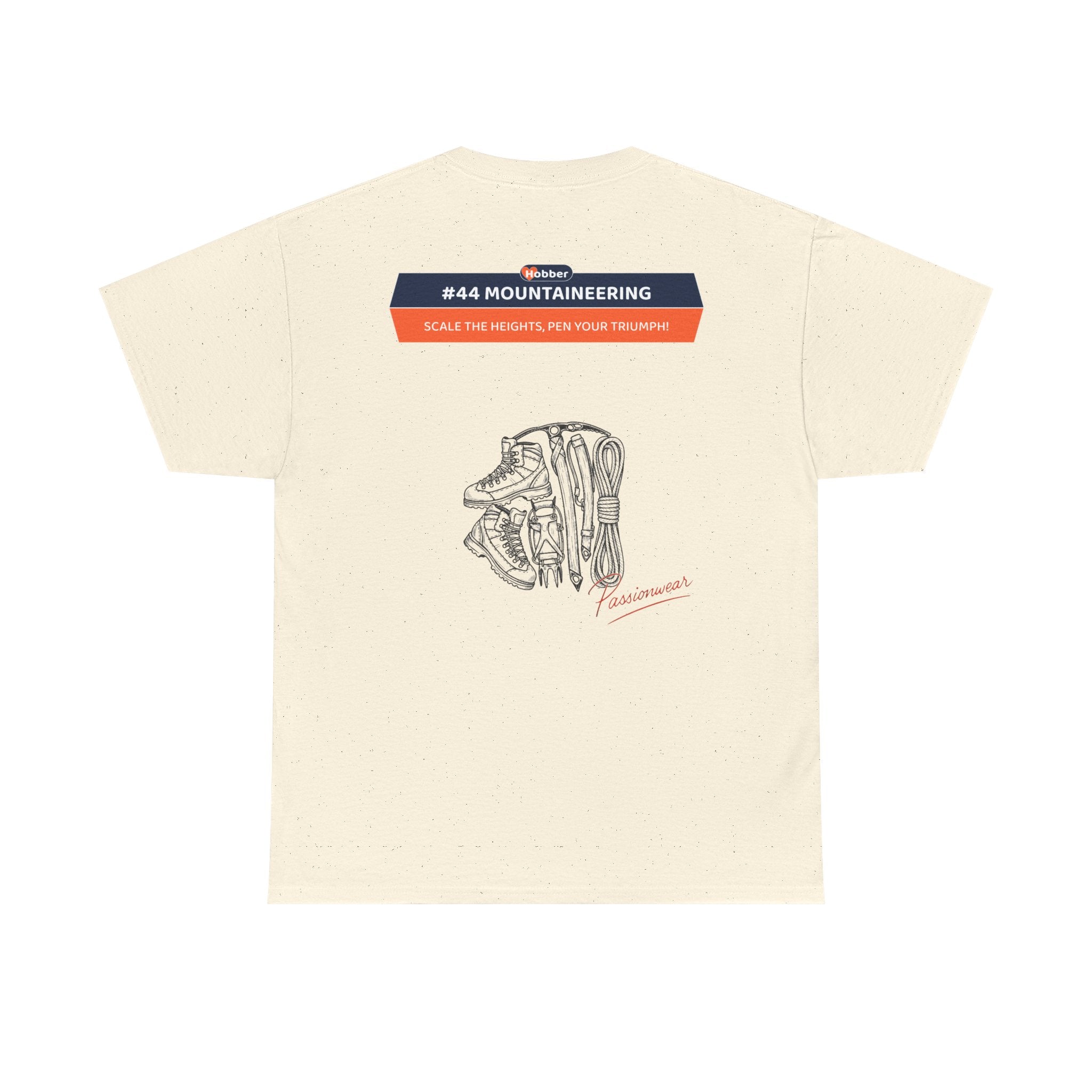 Hobber Mens Sports & Adventure T-Shirt, #44 Mountaineering