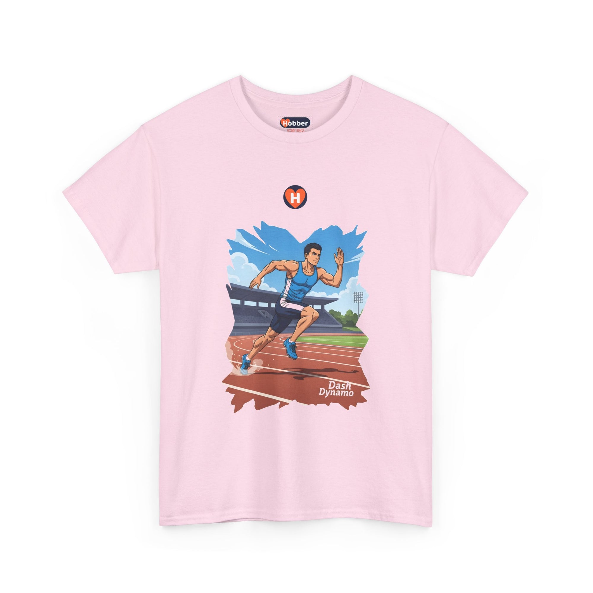 Hobber Mens Sports & Adventure T-Shirt, #38 Sprinting