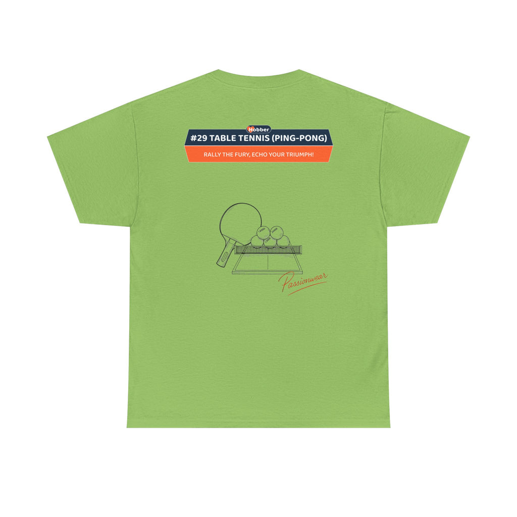 Hobber Unisex Sports & Adventure T-Shirt, #29 Table tennis (Ping-pong)