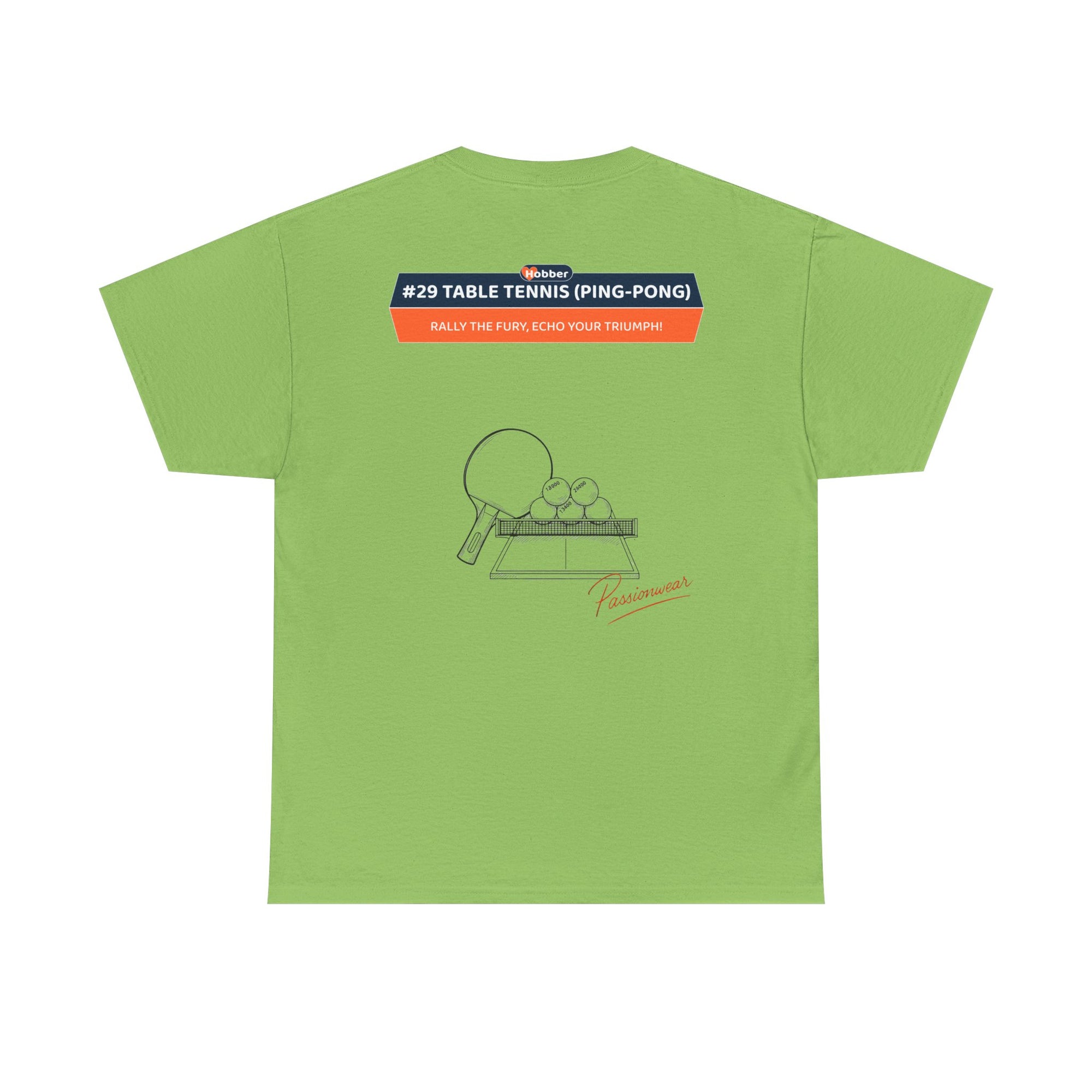 Hobber Unisex Sports & Adventure T-Shirt, #29 Table tennis (Ping-pong)