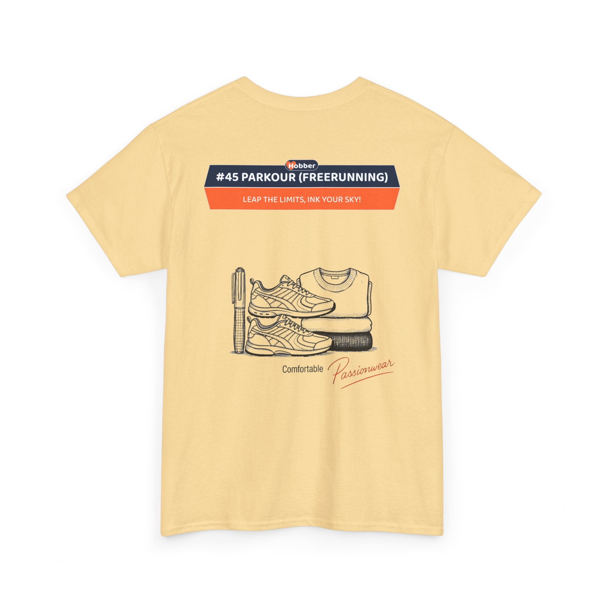 Hobber Mens Sports & Adventure T-Shirt, #45 Parkour (Freerunning)