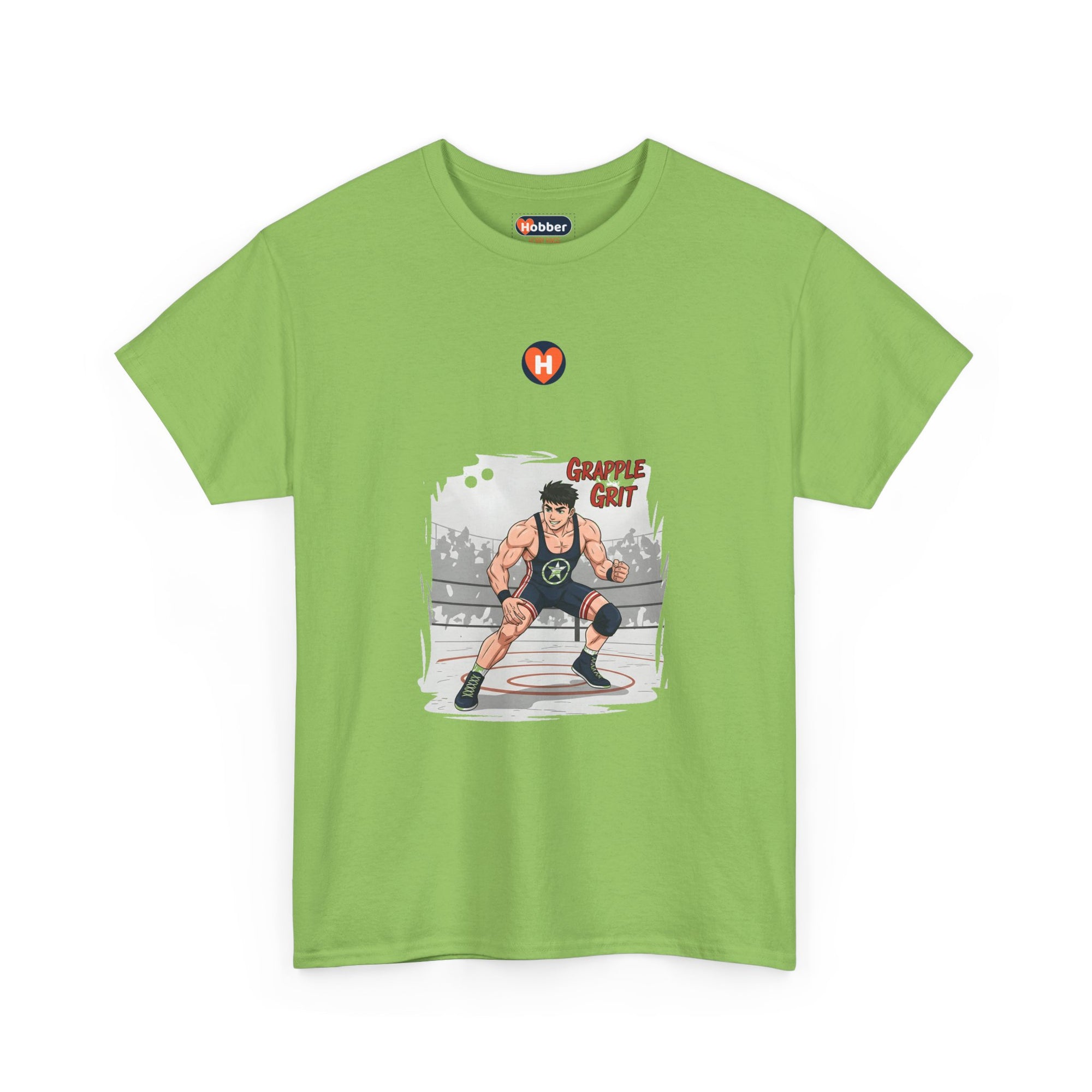 Hobber Mens Sports & Adventure T-Shirt, #49 Wrestling