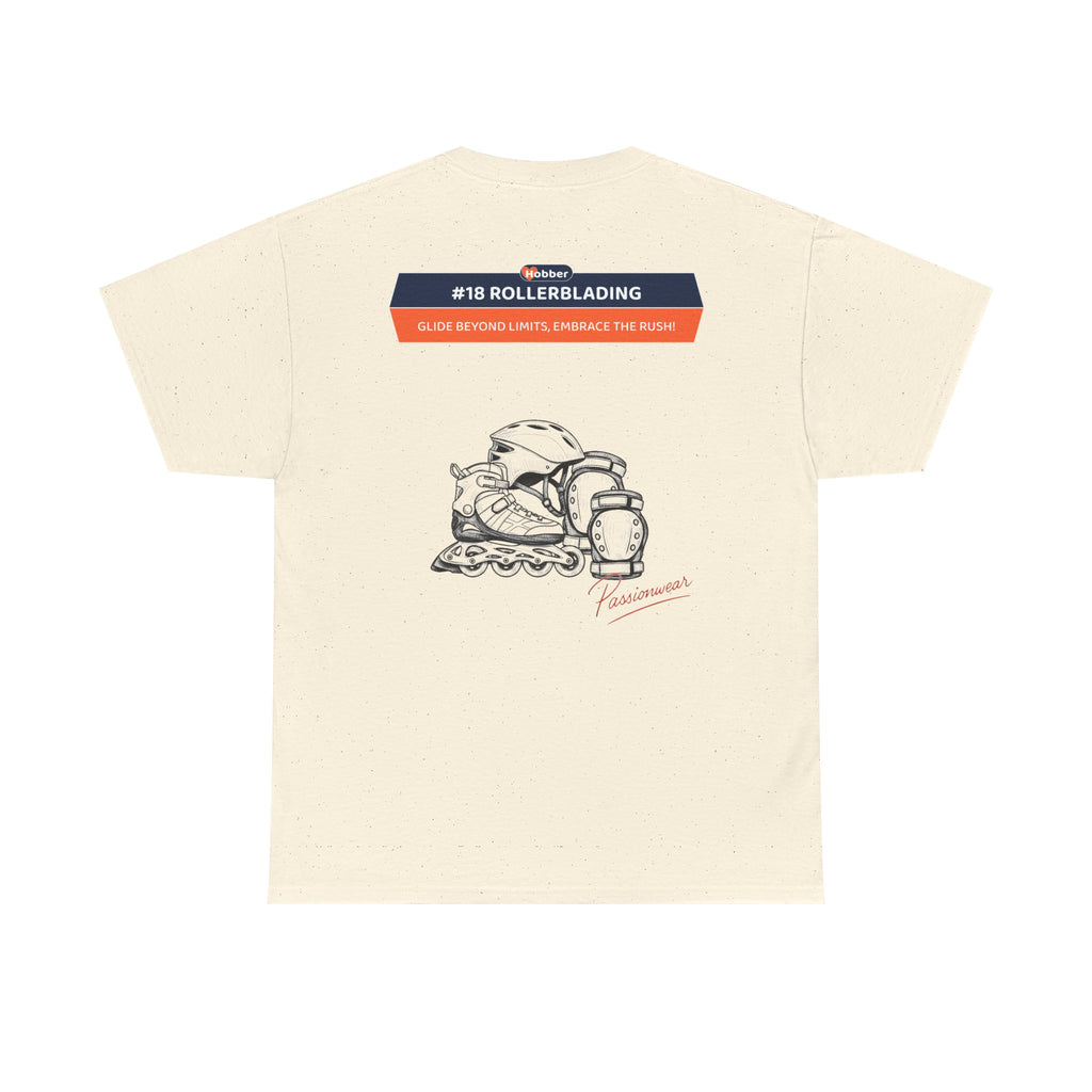 Hobber Unisex Sports & Adventure T-Shirt, #18 Rollerblading