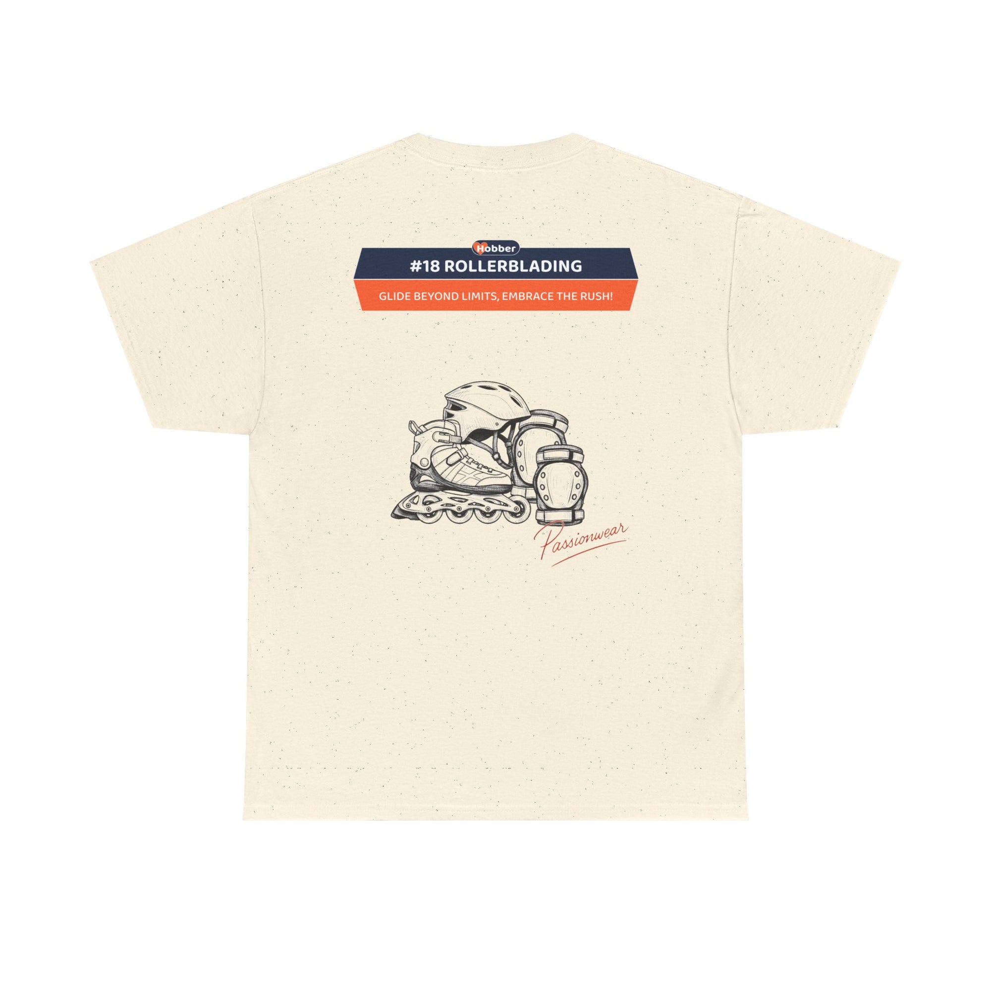 Hobber Unisex Sports & Adventure T-Shirt, #18 Rollerblading