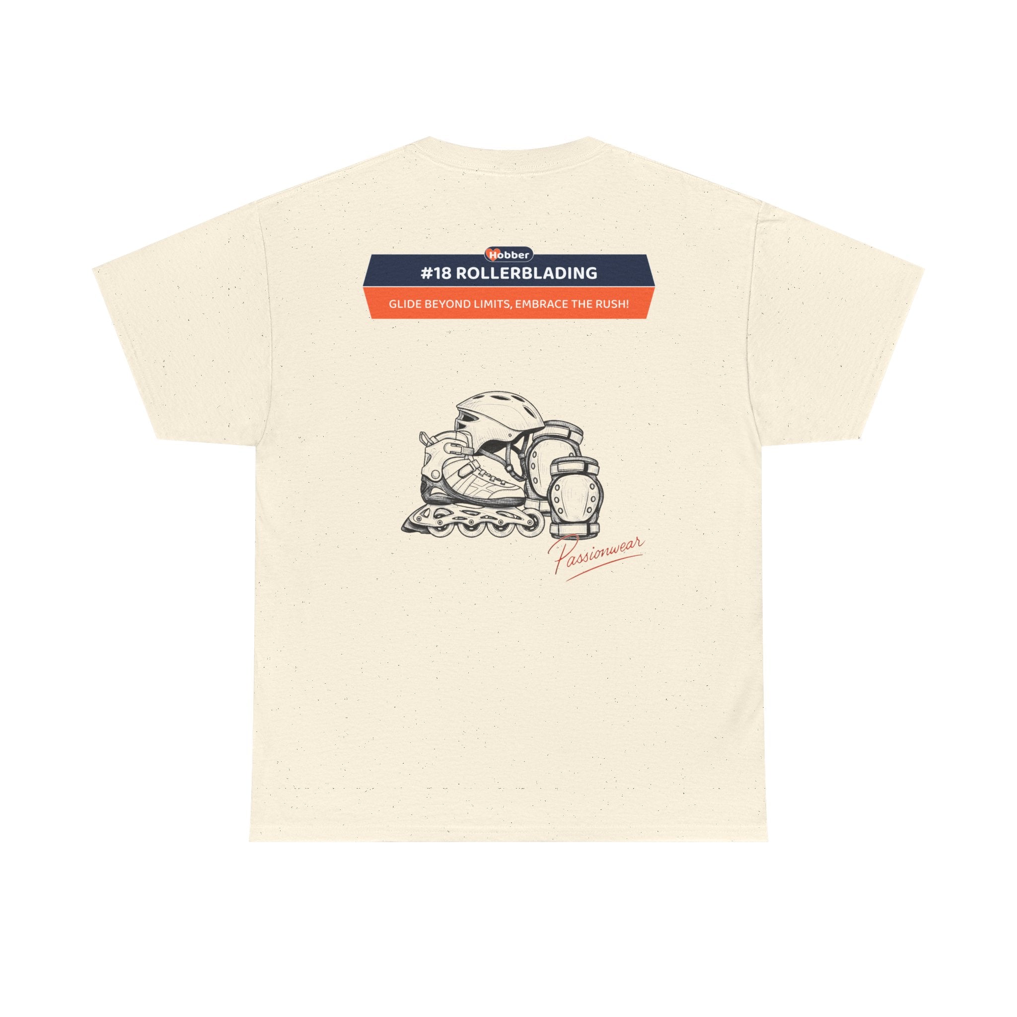 Hobber Unisex Sports & Adventure T-Shirt, #18 Rollerblading