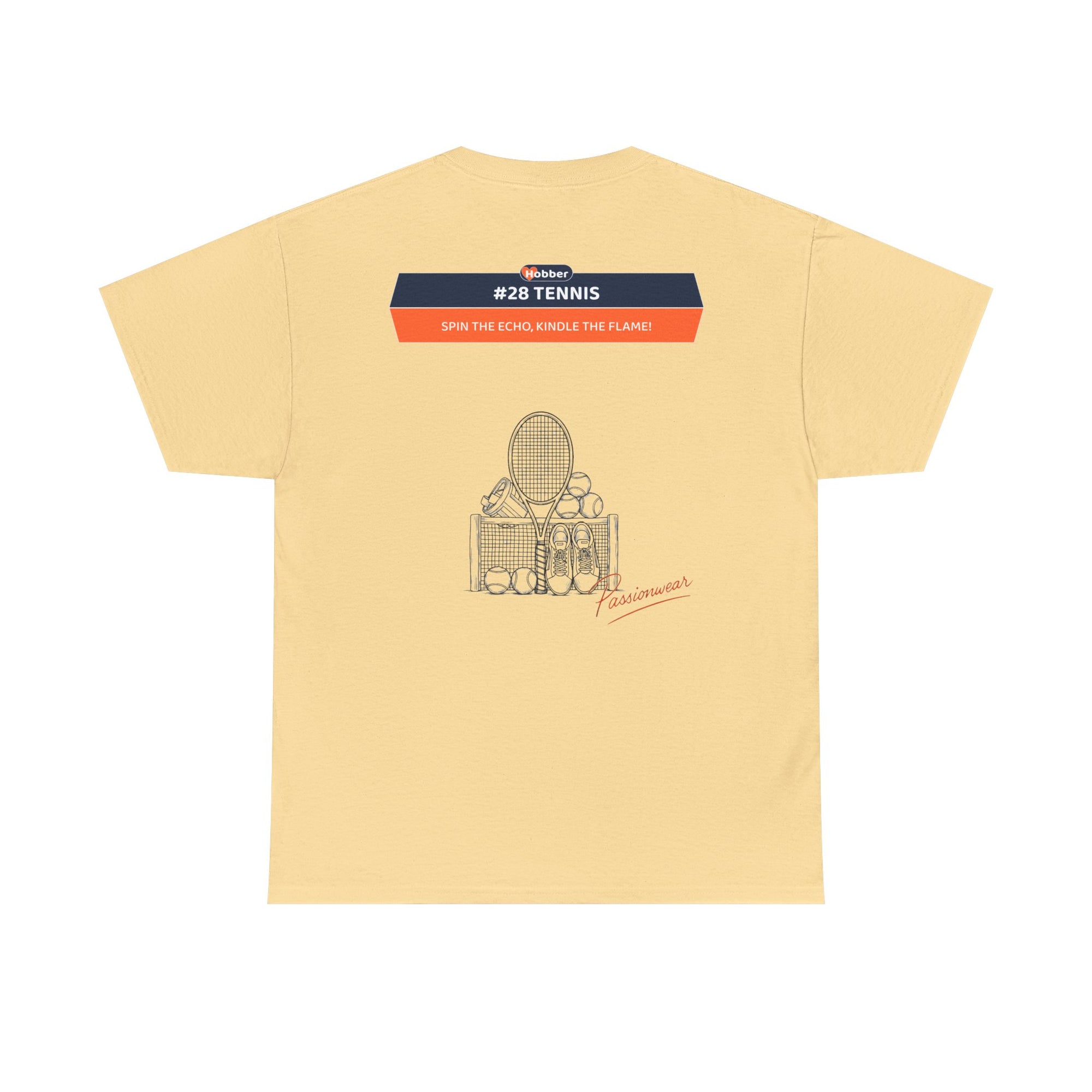 Hobber Unisex Sports & Adventure T-Shirt, #28 Tennis