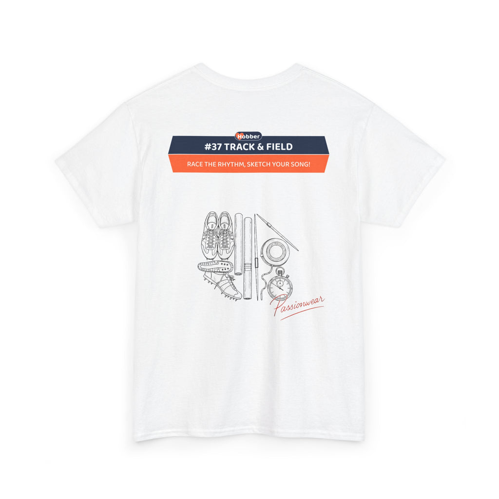 Hobber Mens Sports & Adventure T-Shirt, #37 Track & field