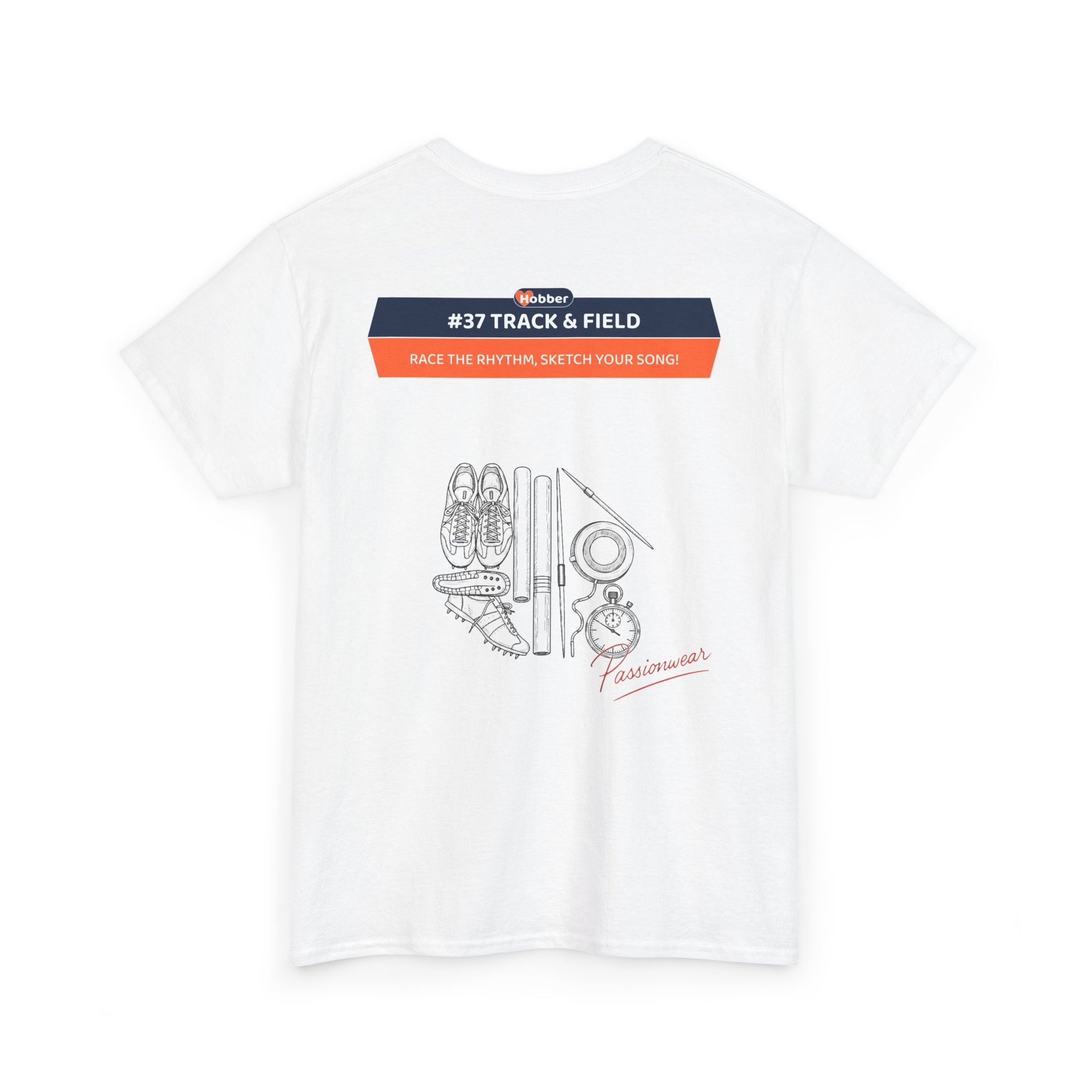 Hobber Mens Sports & Adventure T-Shirt, #37 Track & field