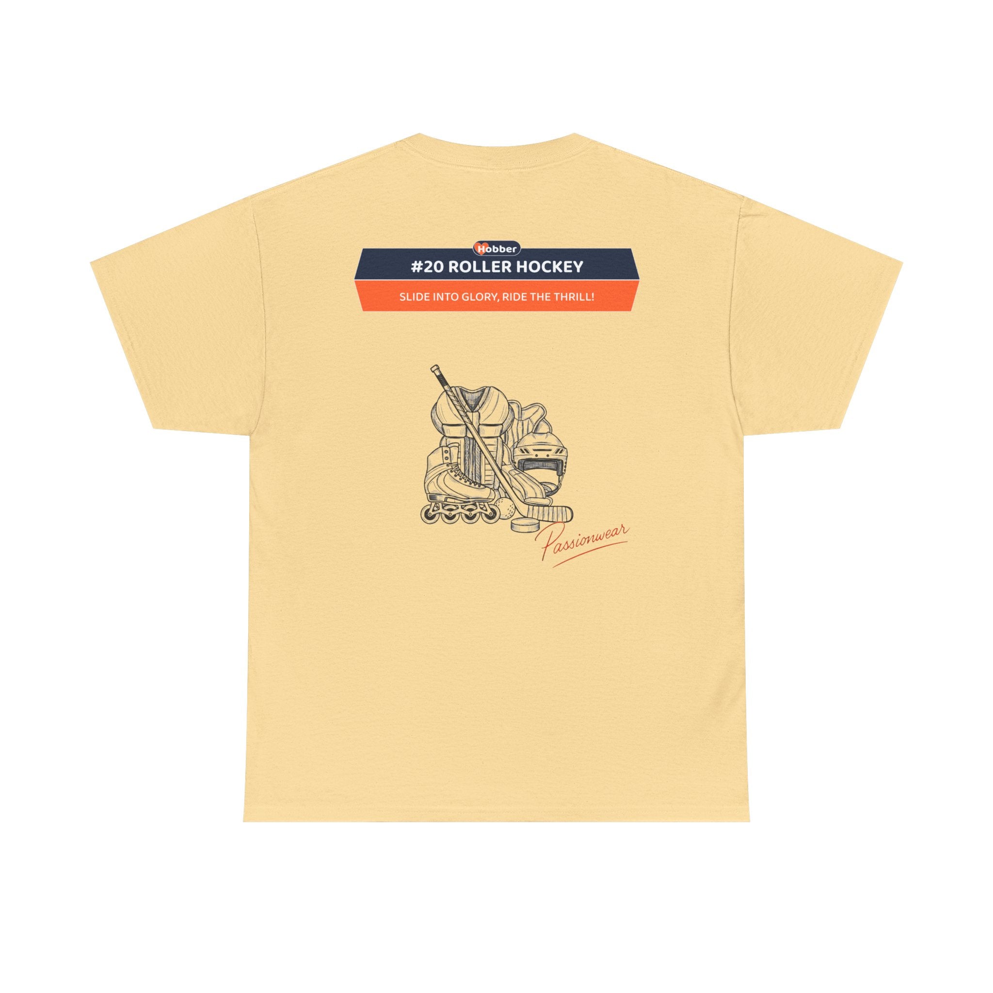 Hobber Mens Sports & Adventure T-Shirt, #20 Roller hockey