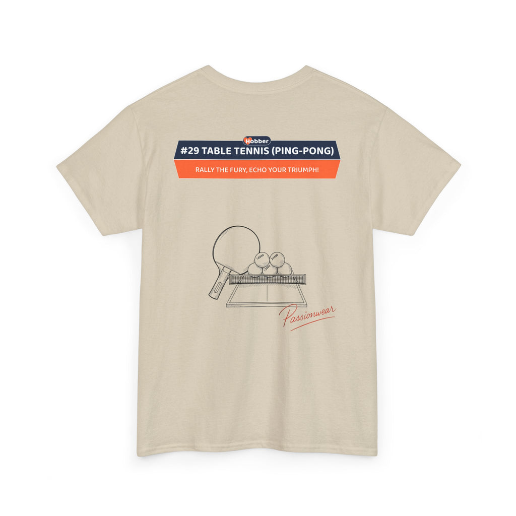 Hobber Unisex Sports & Adventure T-Shirt, #29 Table tennis (Ping-pong)