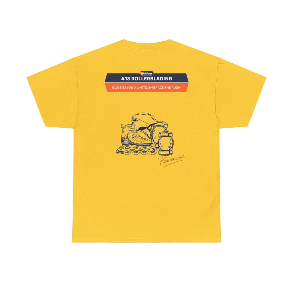 Hobber Unisex Sports & Adventure T-Shirt, #18 Rollerblading