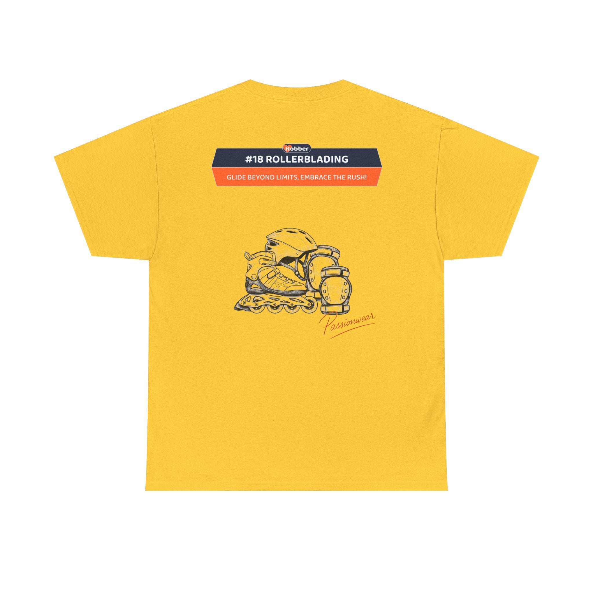 Hobber Unisex Sports & Adventure T-Shirt, #18 Rollerblading