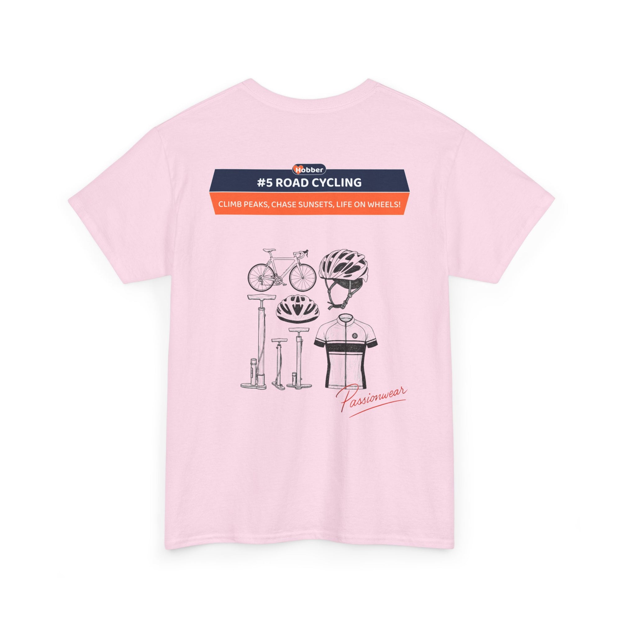 Hobber Unisex Sports & Adventure T-Shirt, #5 Road cycling