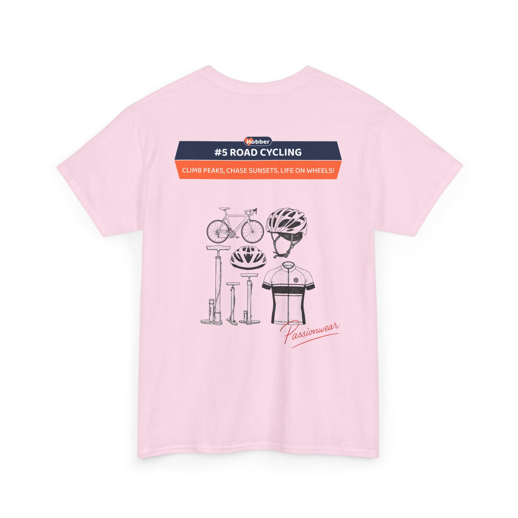 Hobber Unisex Sports & Adventure T-Shirt, #5 Road cycling
