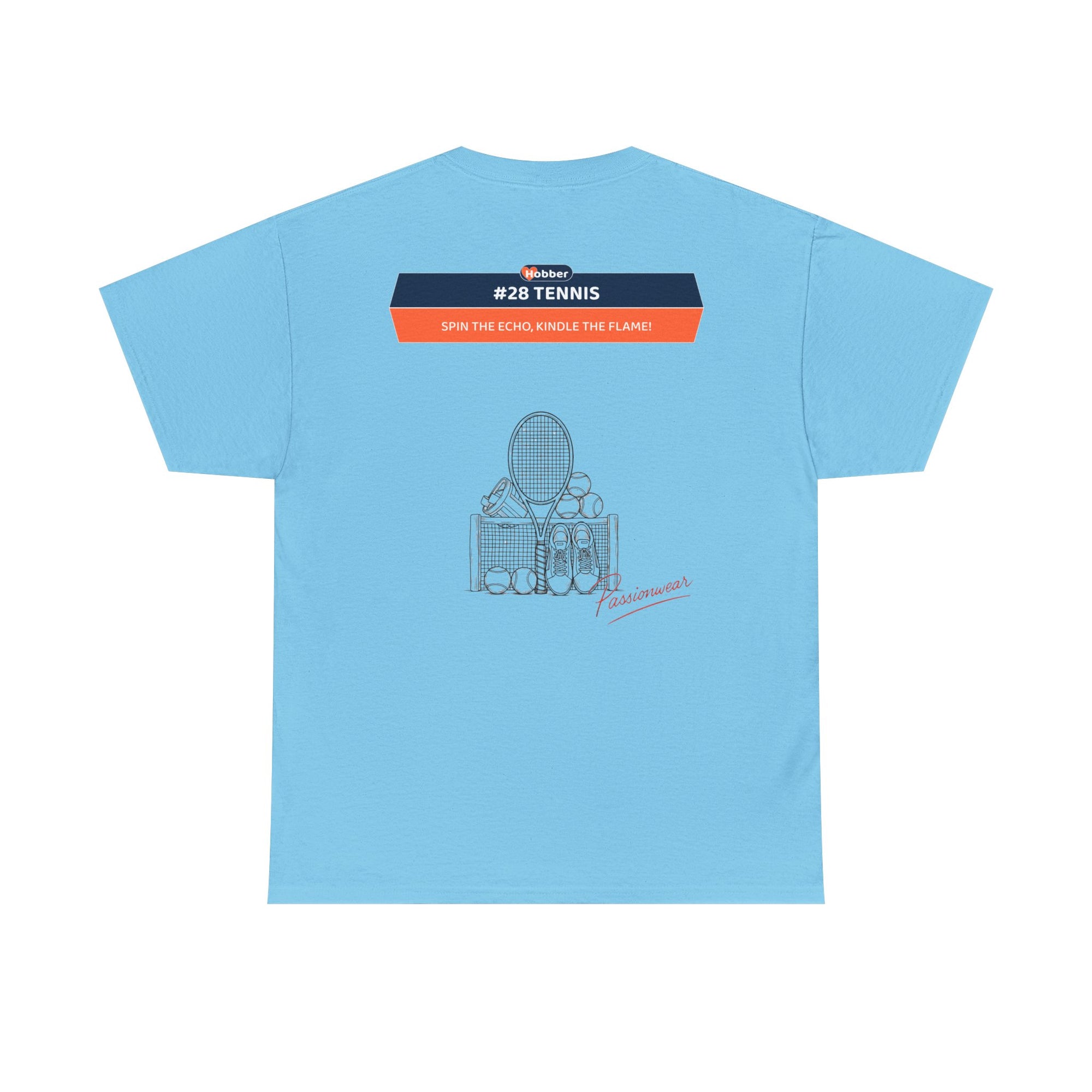 Hobber Unisex Sports & Adventure T-Shirt, #28 Tennis