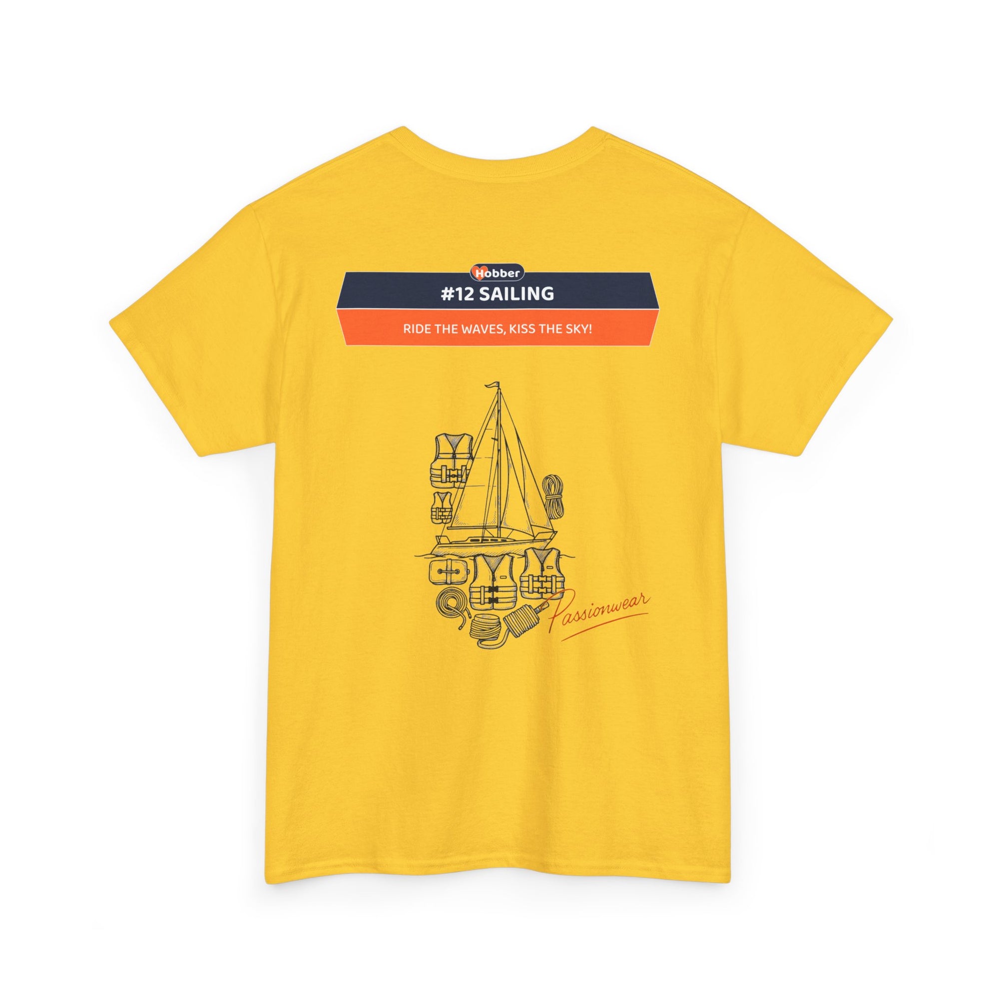 Hobber Unisex Sports & Adventure T-Shirt, #12 Sailing
