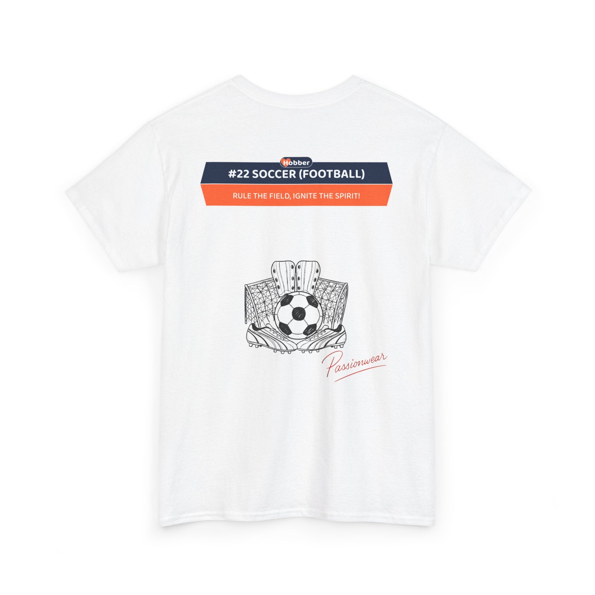 Hobber Mens Sports & Adventure T-Shirt, #22 Soccer (Football)