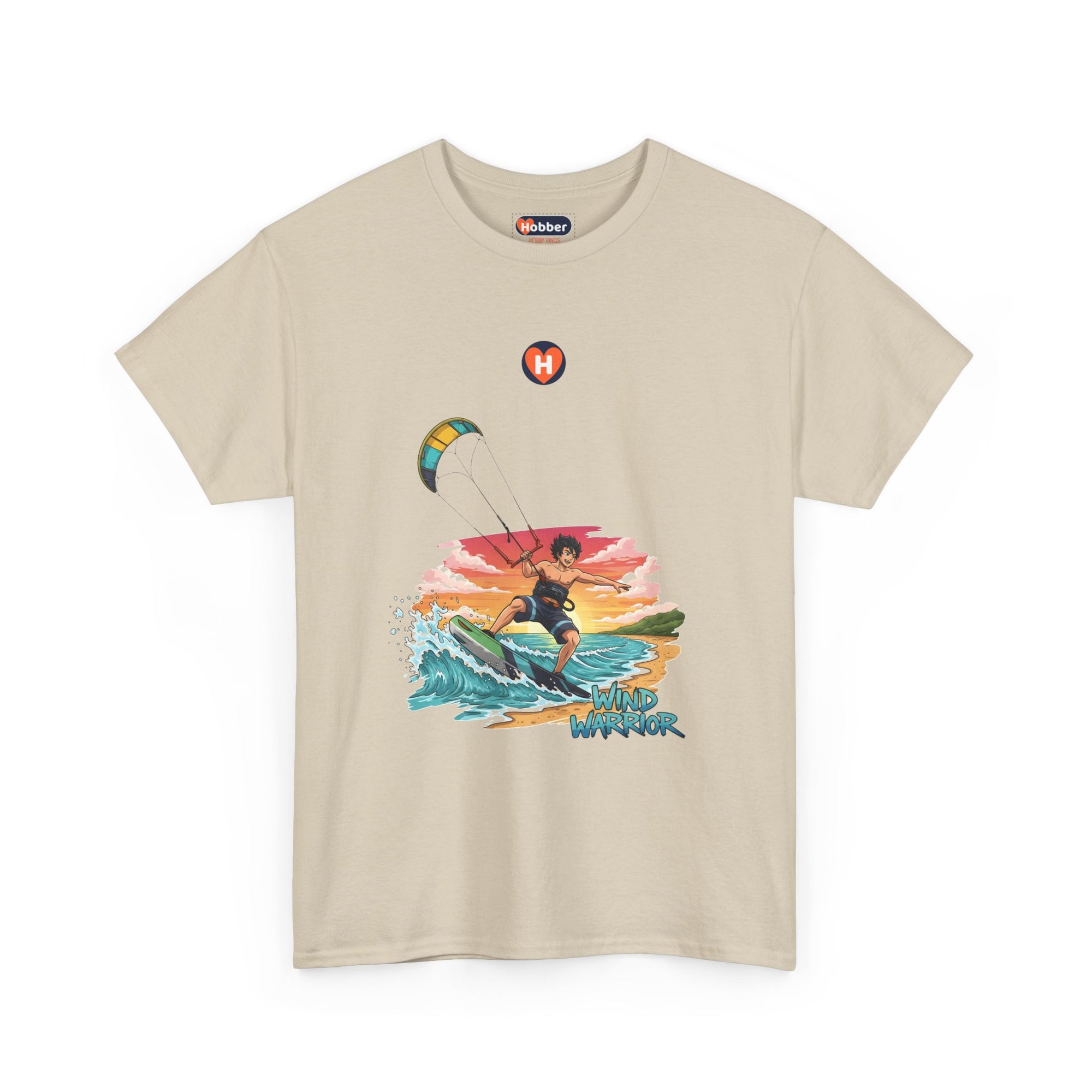 Hobber Mens Sports & Adventure T-Shirt, #14 Kiteboarding