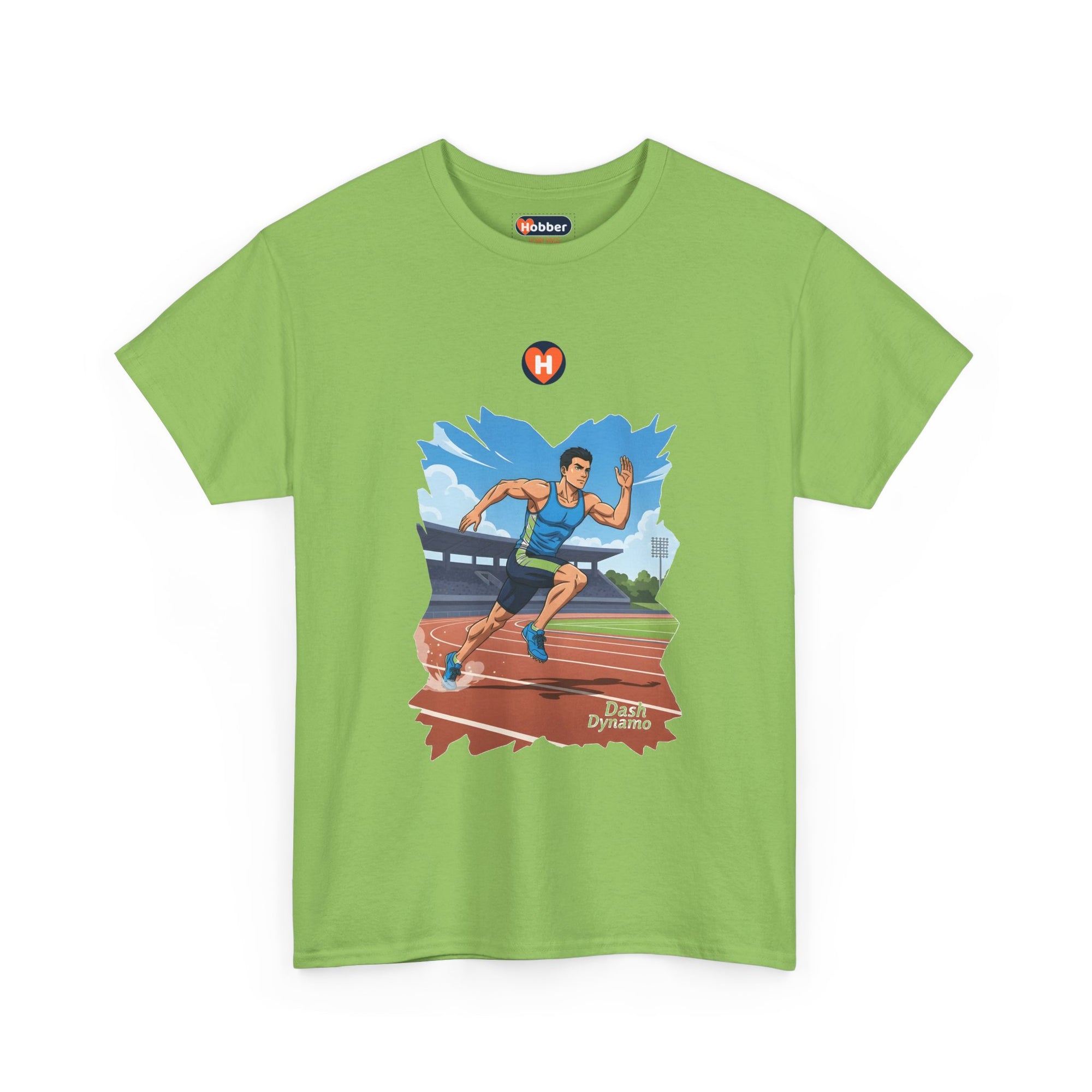 Hobber Mens Sports & Adventure T-Shirt, #38 Sprinting