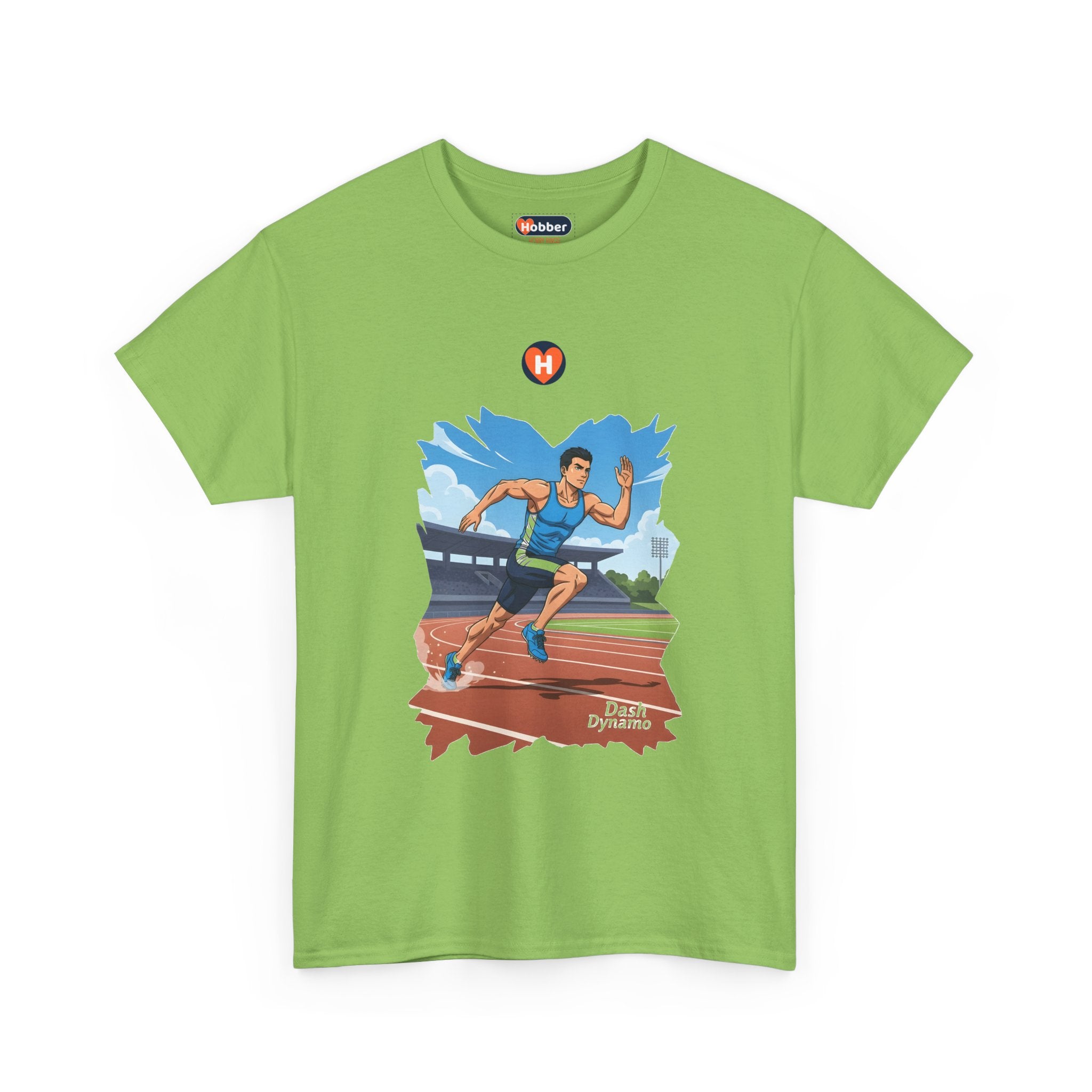 Hobber Mens Sports & Adventure T-Shirt, #38 Sprinting