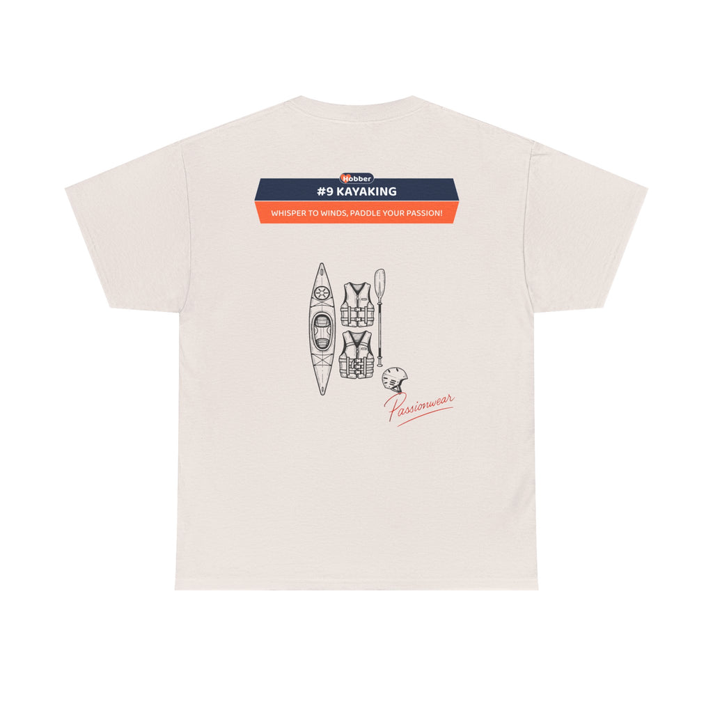 Hobber Unisex Sports & Adventure T-Shirt, #9 Kayaking