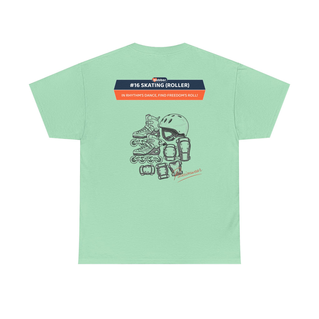 Hobber Unisex Sports & Adventure T-Shirt, #16 Skating (Roller)
