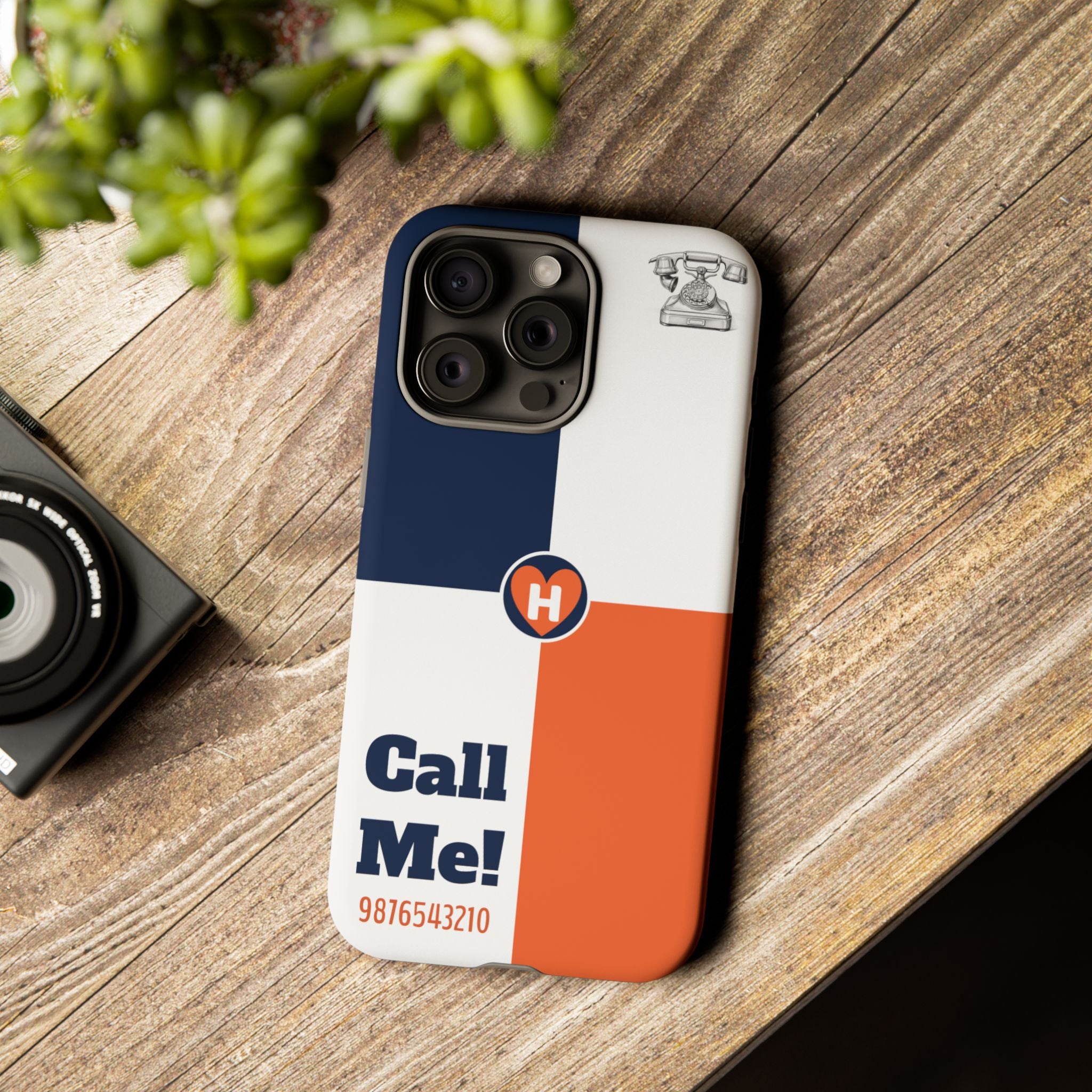 Hobber CallMe: Stylish Phone Case for Tough Protection, Customizable Cover, Durable Design