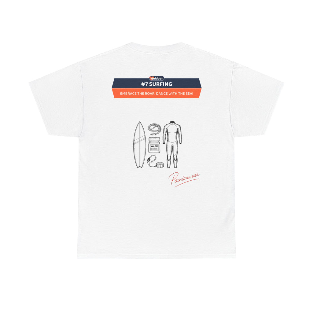 Hobber Mens Sports & Adventure T-Shirt, #7 Surfing