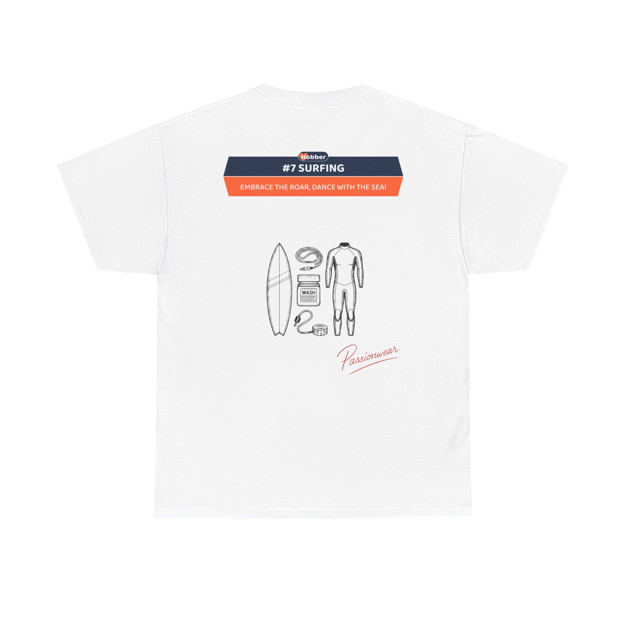 Hobber Mens Sports & Adventure T-Shirt, #7 Surfing