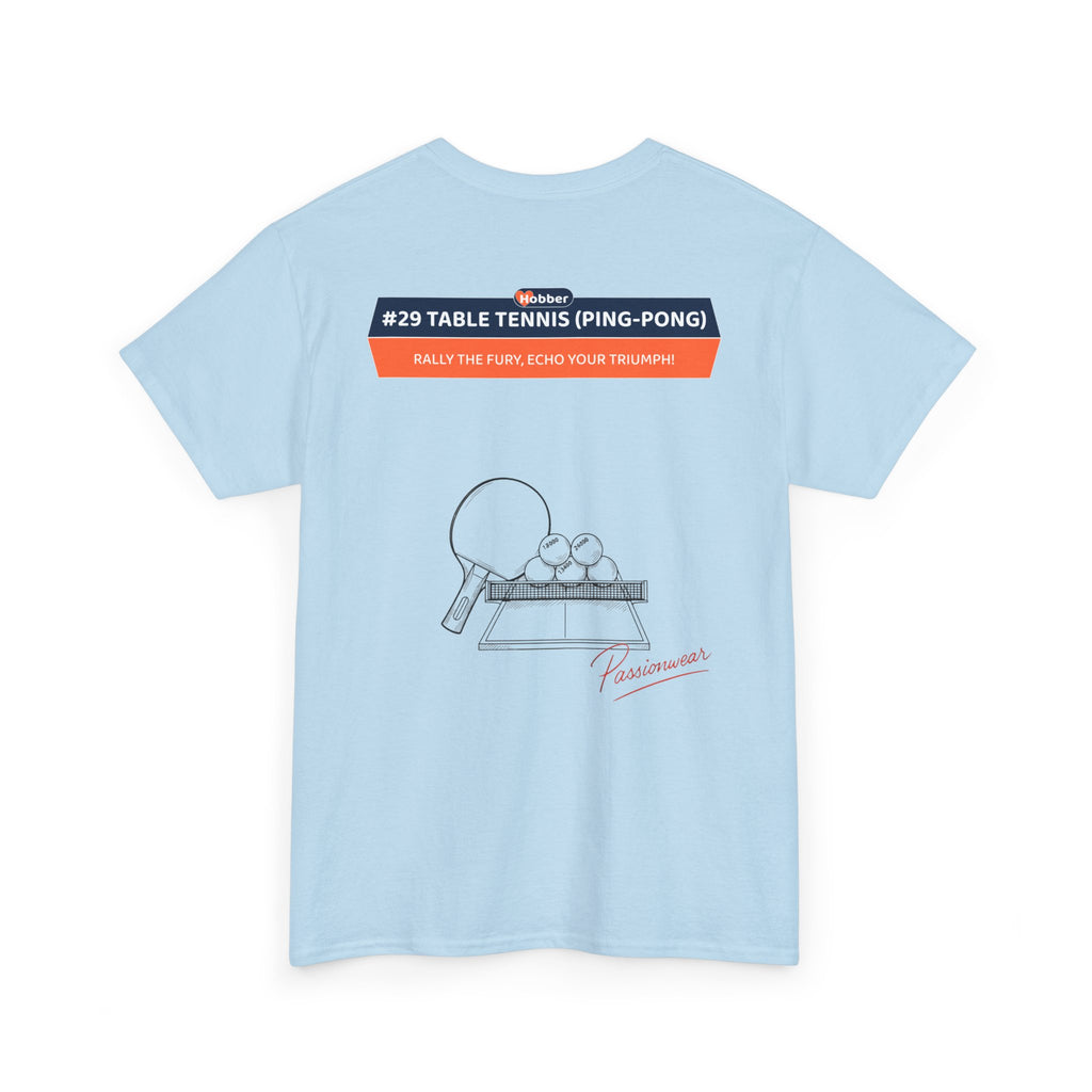 Hobber Unisex Sports & Adventure T-Shirt, #29 Table tennis (Ping-pong)