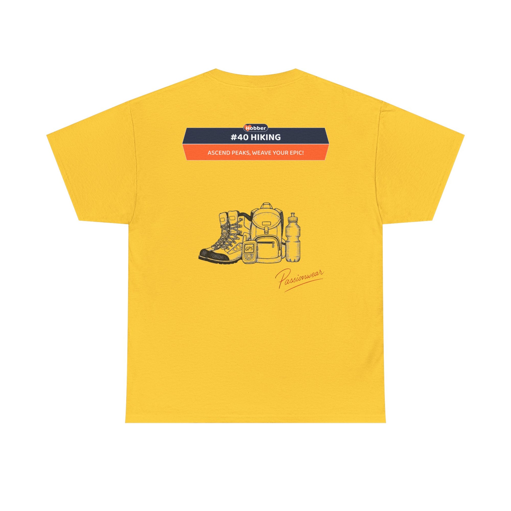 Hobber Unisex Sports & Adventure T-Shirt, #40 Hiking