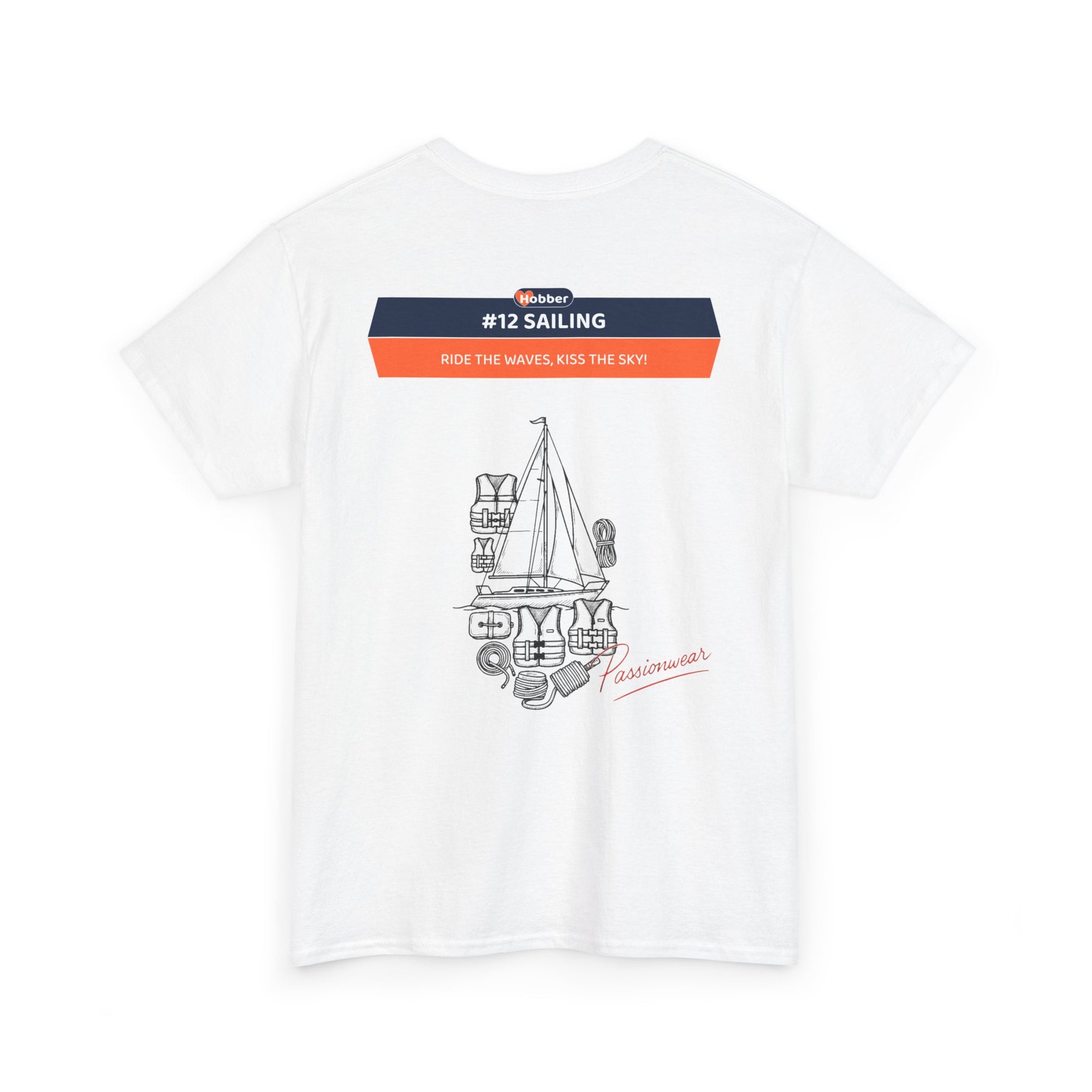Hobber Unisex Sports & Adventure T-Shirt, #12 Sailing