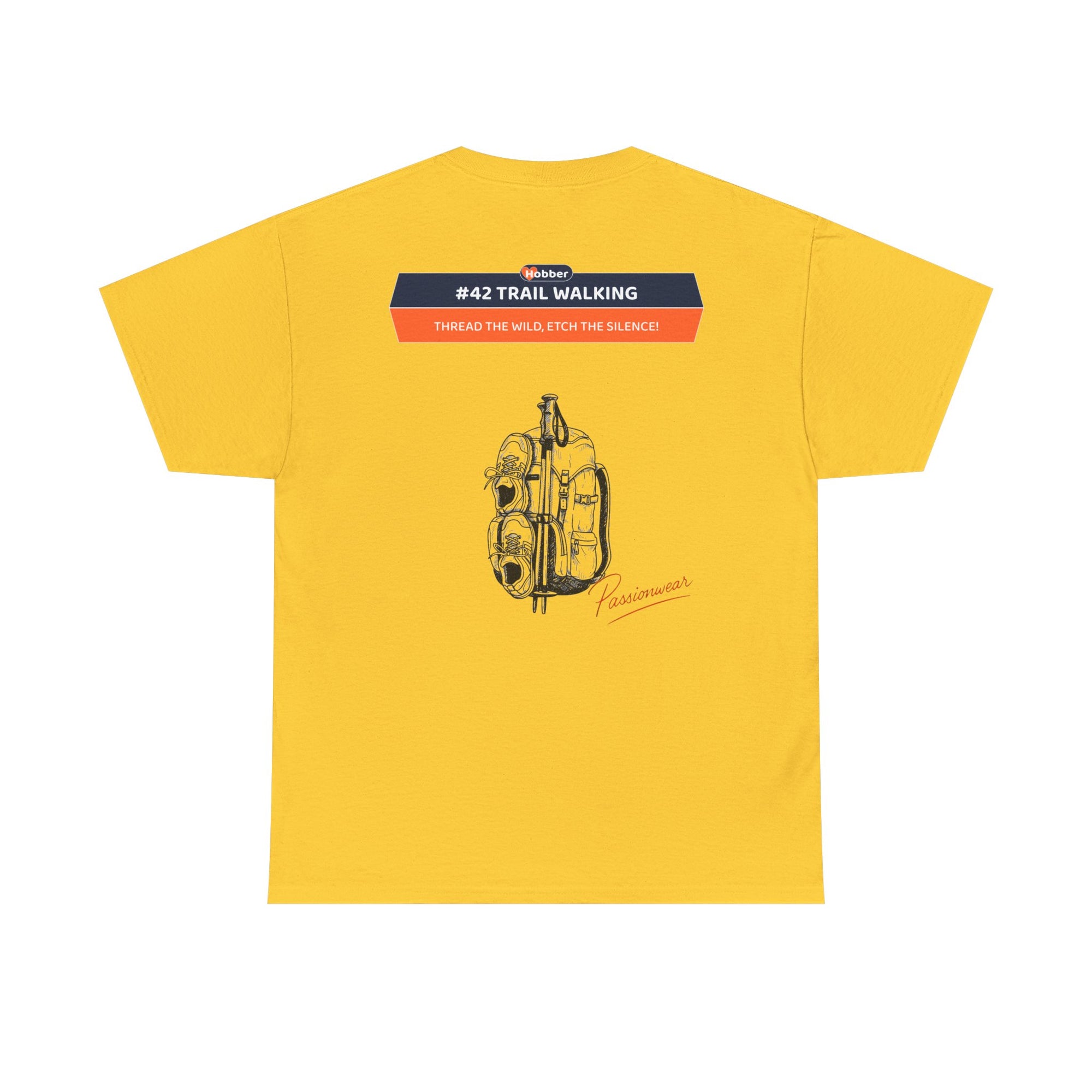 Hobber Unisex Sports & Adventure T-Shirt, #42 Trail walking
