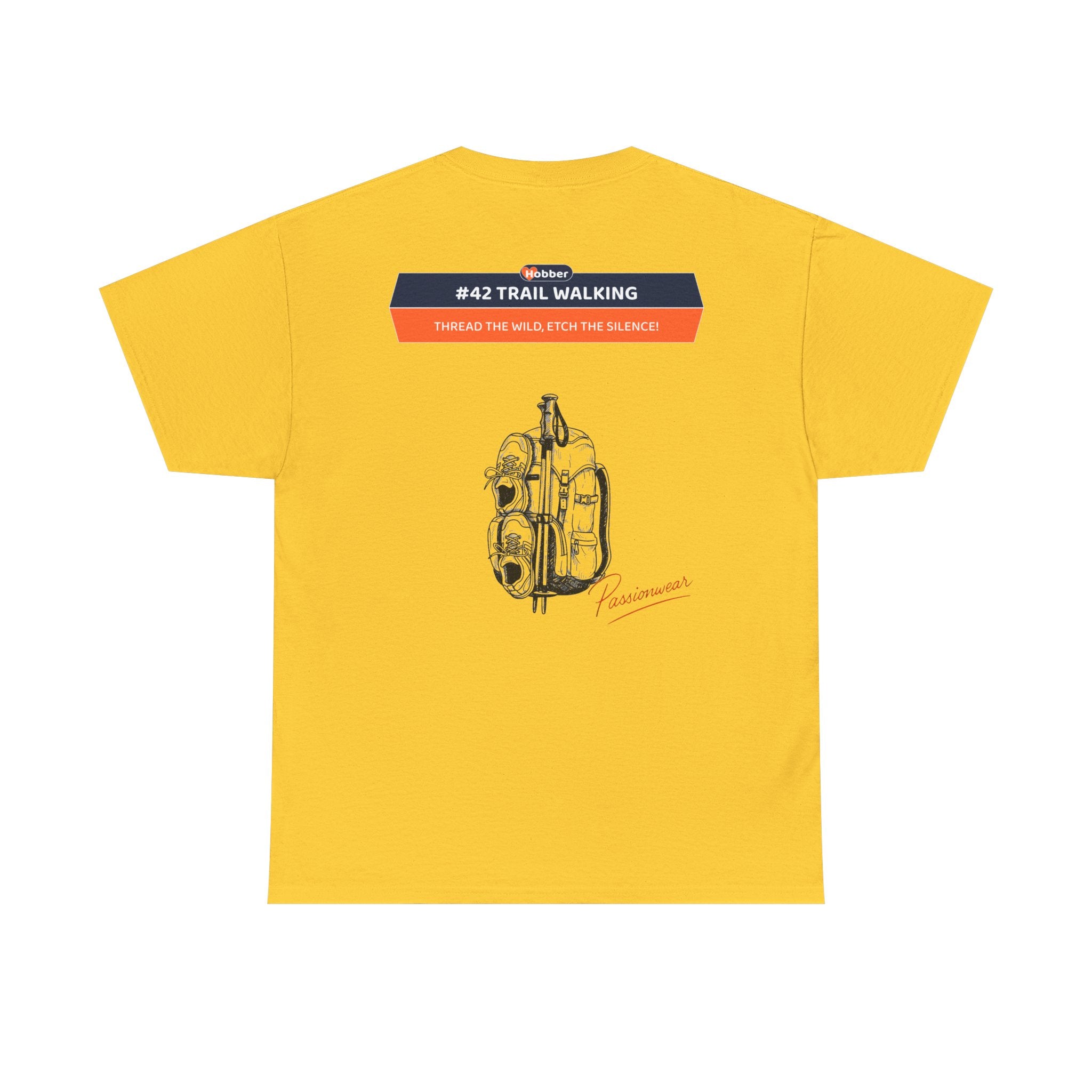 Hobber Unisex Sports & Adventure T-Shirt, #42 Trail walking