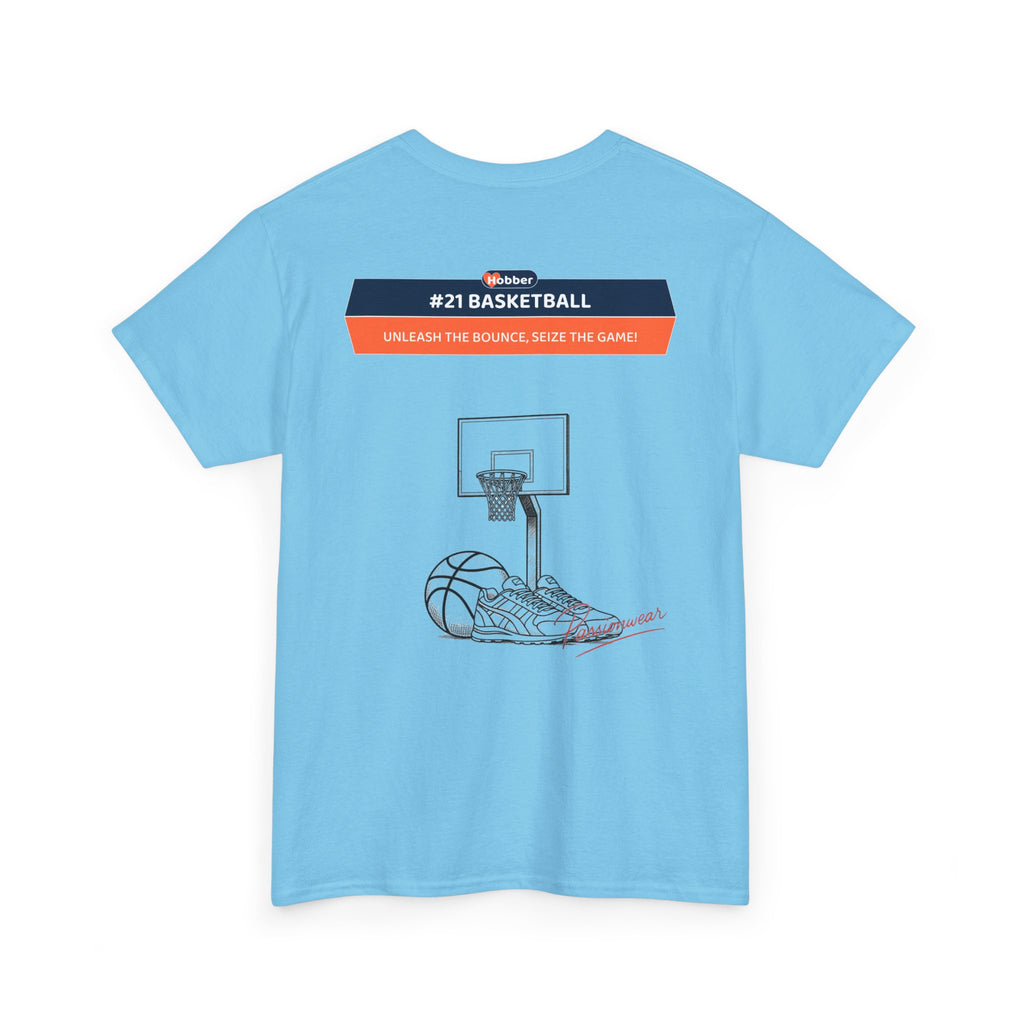 Hobber Mens Sports & Adventure T-Shirt, #21 Basketball