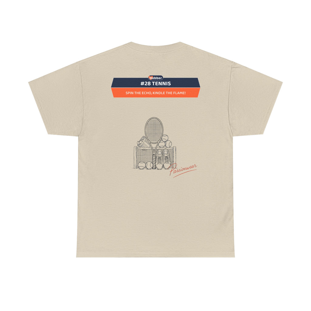 Hobber Unisex Sports & Adventure T-Shirt, #28 Tennis