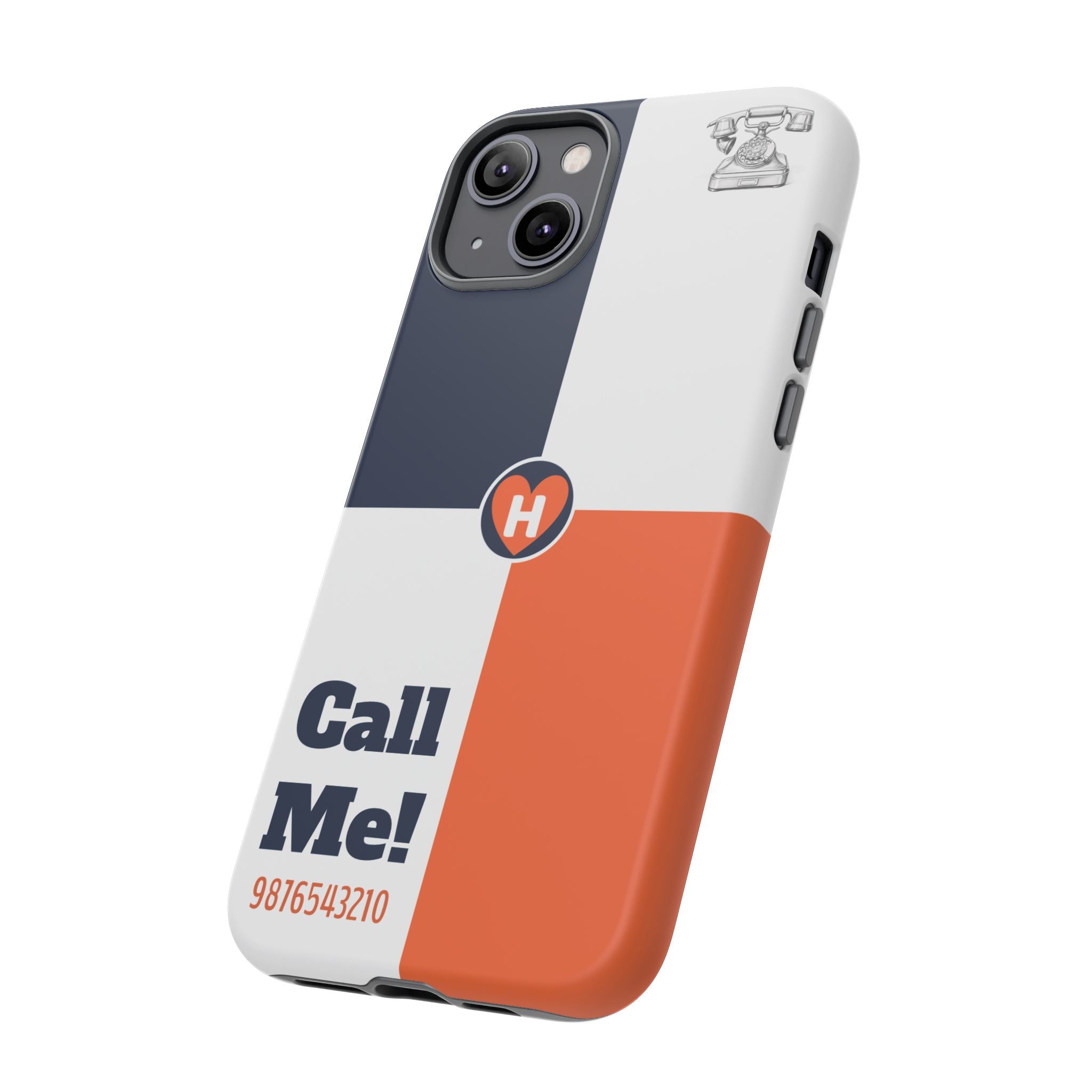 Hobber CallMe: Stylish Phone Case for Tough Protection, Customizable Cover, Durable Design