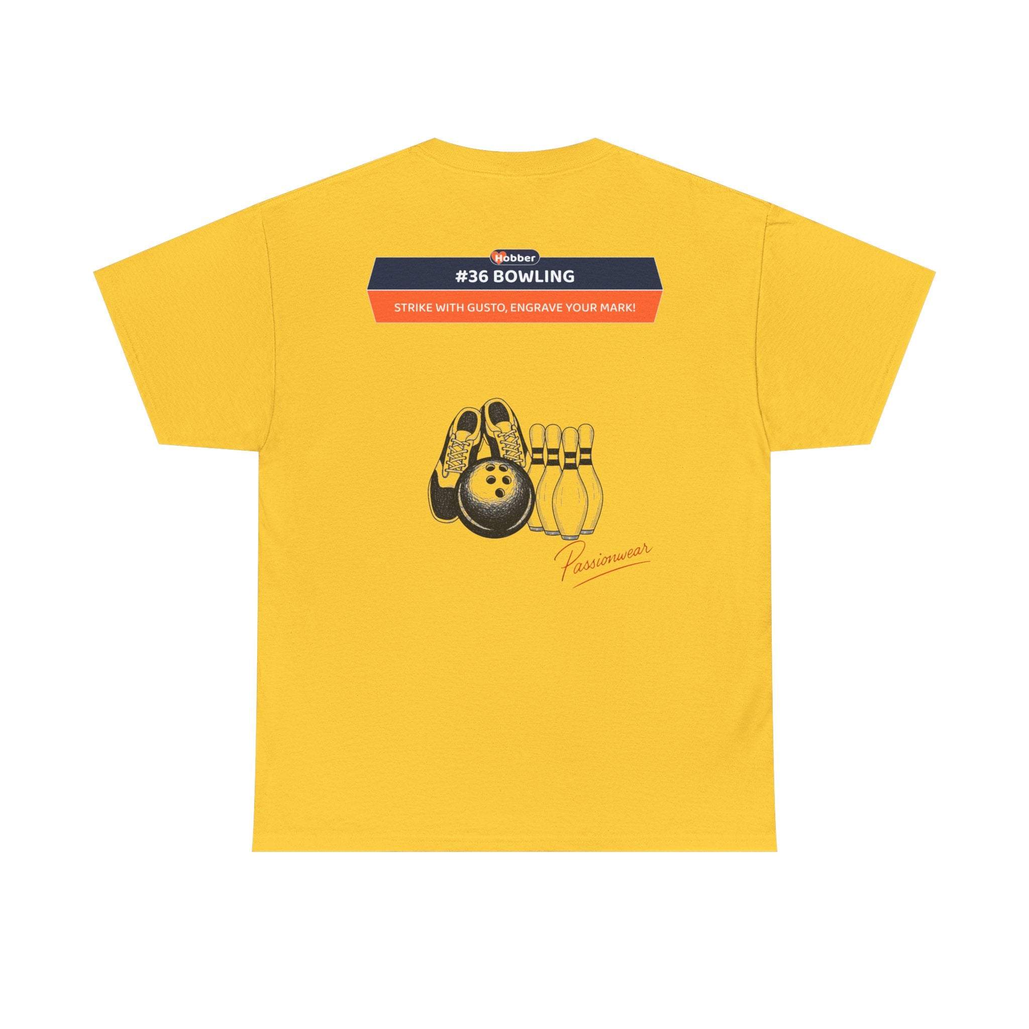 Hobber Unisex Sports & Adventure T-Shirt, #36 Bowling