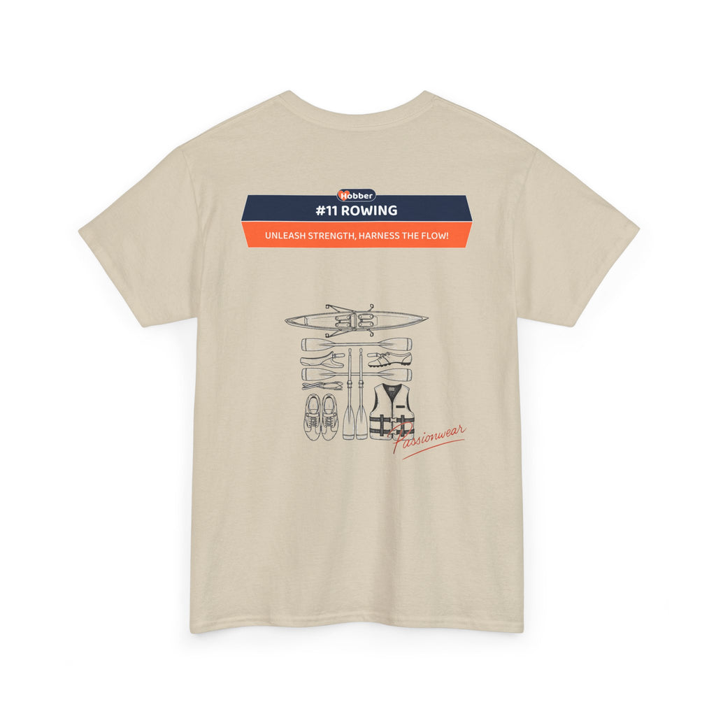 Hobber Mens Sports & Adventure T-Shirt, #11 Rowing
