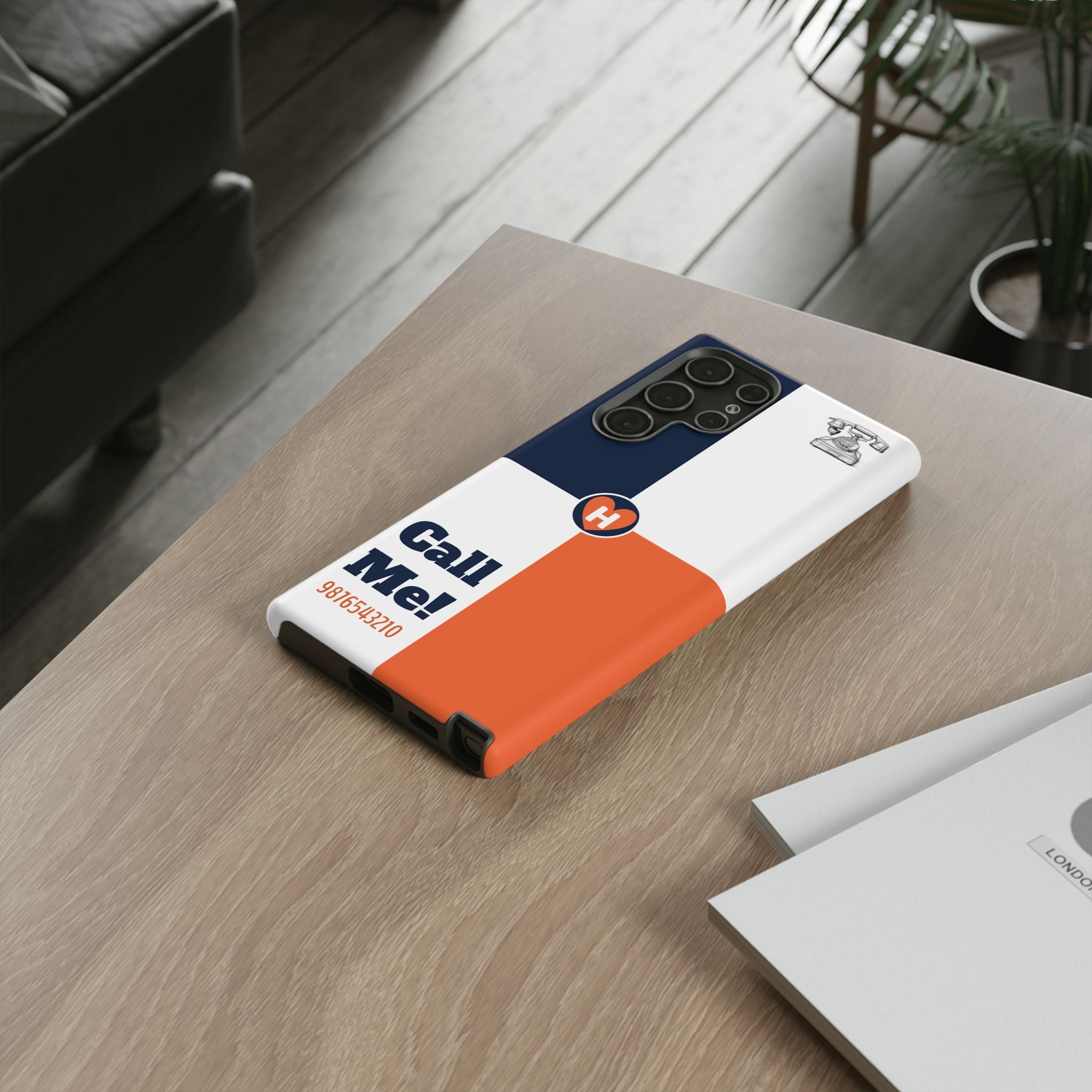 Hobber CallMe: Stylish Phone Case for Tough Protection, Customizable Cover, Durable Design